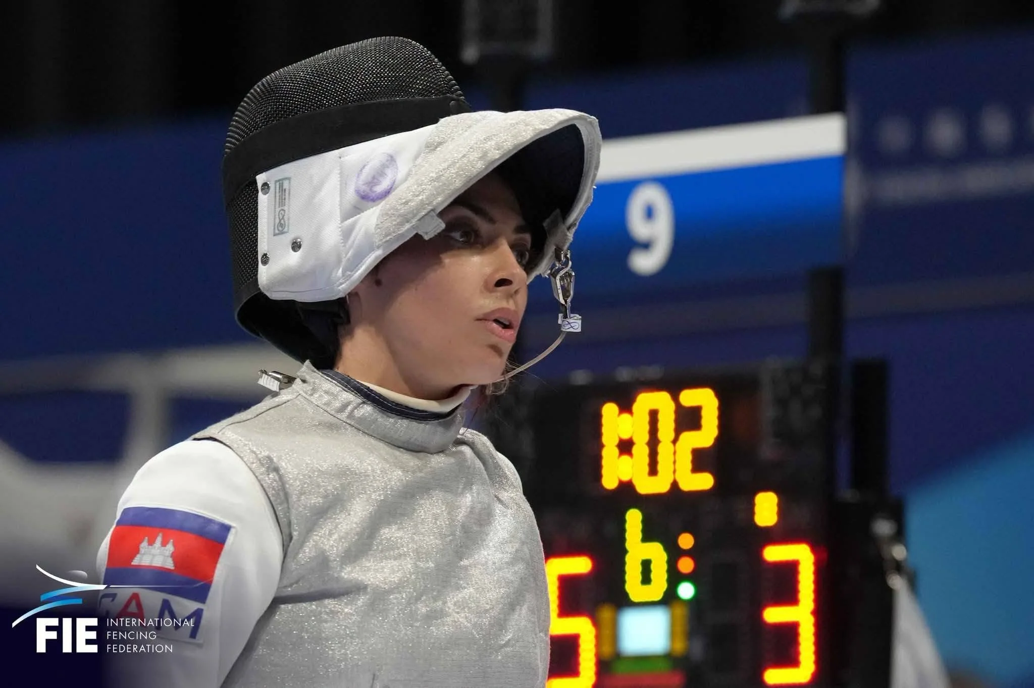 Heartbreak in Hong Kong: Cambodia’s Olga Left Unsatisfied Despite Historic World Fencing Championship Run