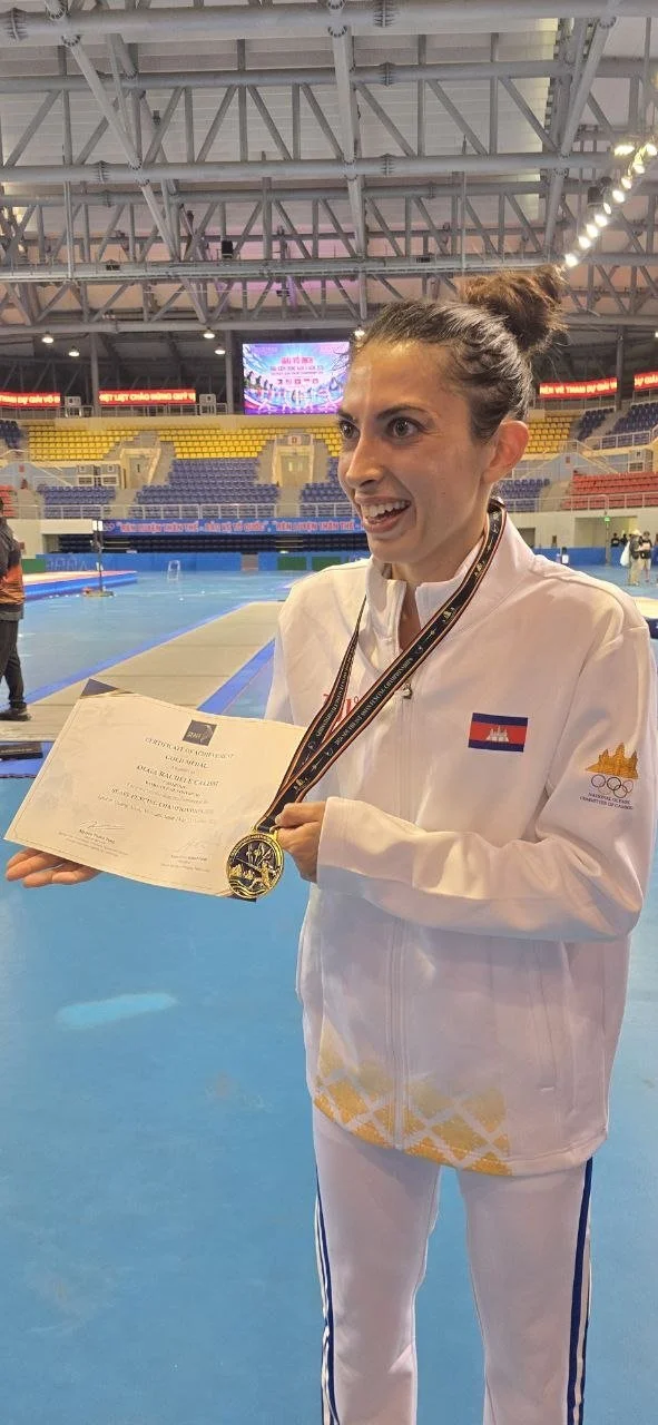 Cambodian Fencing Breaks Record: Historic Southeast Asian Gold Medal Win in Individual Event