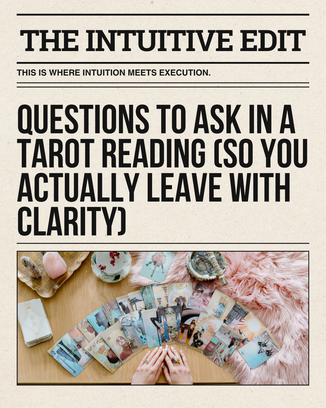 Questions to Ask in a Tarot Reading (So You Actually Leave With Clarity)