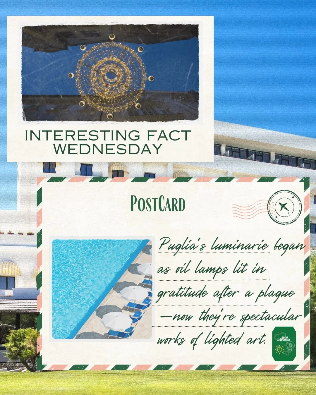 💡✨ Interesting Facts Wednesdays ✨

The Magical Origins of Puglia&rsquo;s Luminarie

Did you know the dazzling luminarie&mdash;those glowing arches of light seen across Puglia&rsquo;s festivals&mdash;began as simple oil lamps?

Originally placed in w