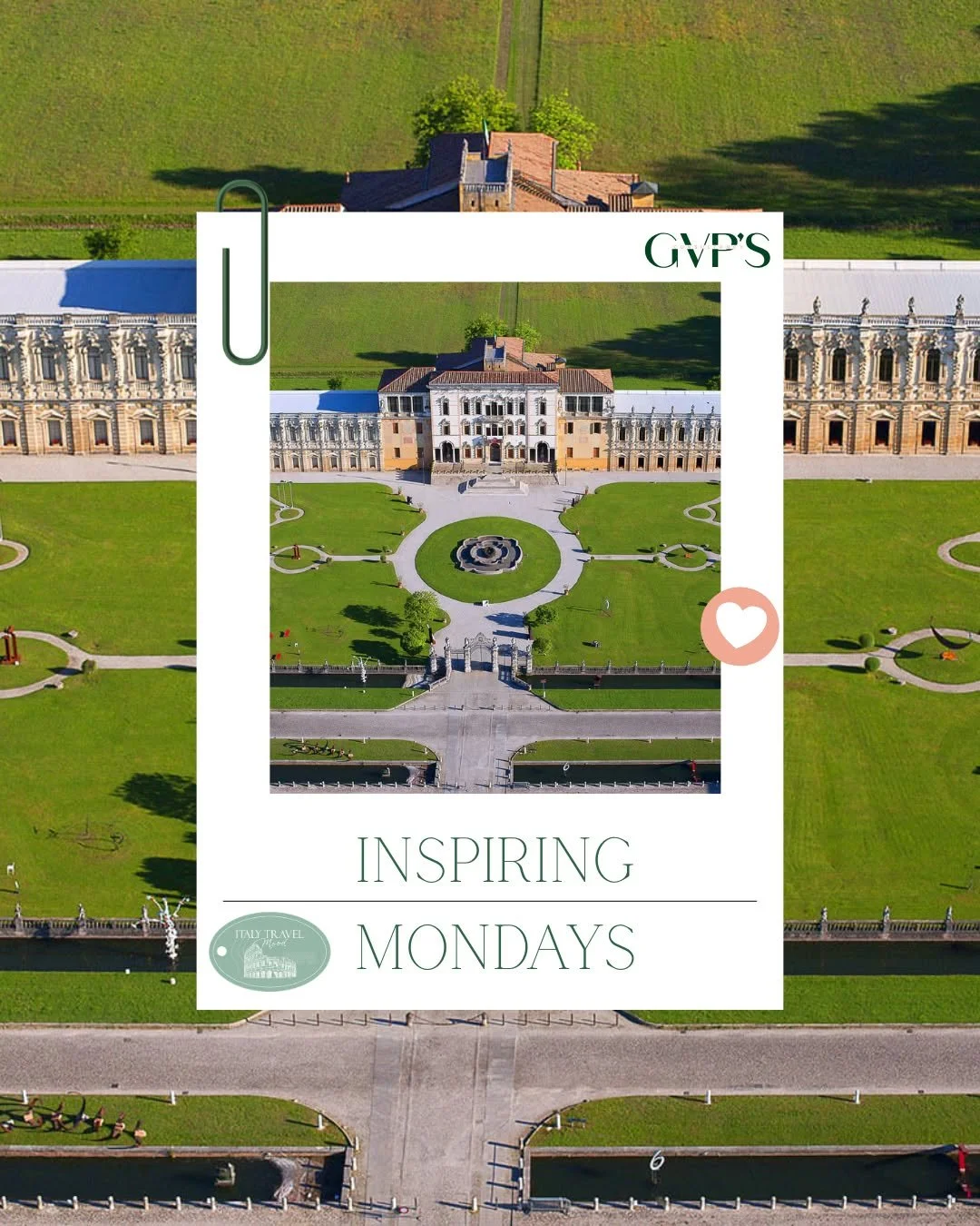 Inspiring Mondays ✨

Some places don&rsquo;t just impress&hellip; they quietly inspire.

Hidden across Italy are extraordinary villas like Villa Contarini, where grand architecture, expansive gardens and centuries of history come together in perfect 