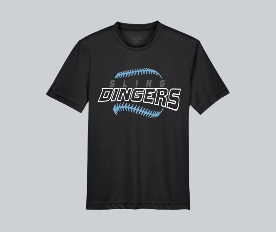 Sling Dingers Hollow Text