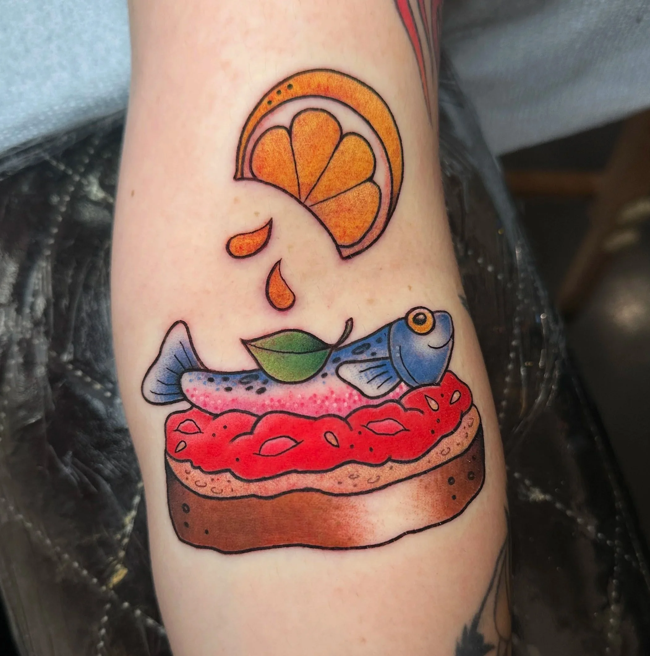 Female tattoo artist Kristine Tran in San Diego CA