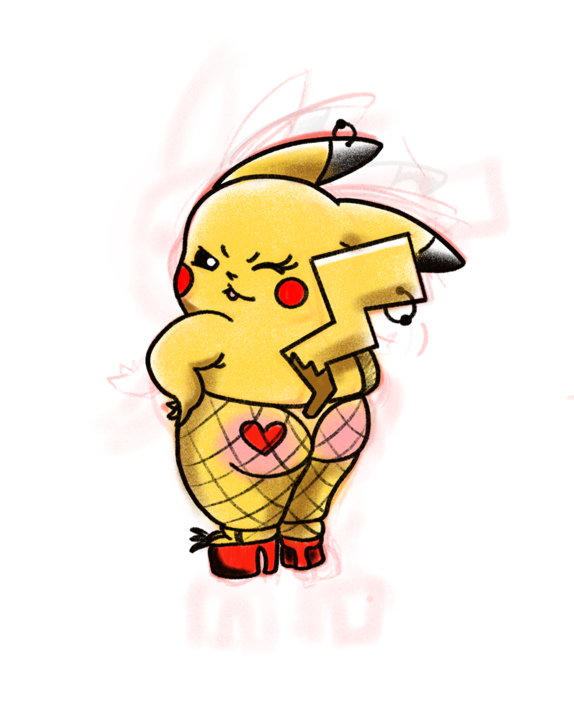 Pikachu flash ktrantattoos in San Diego, CA