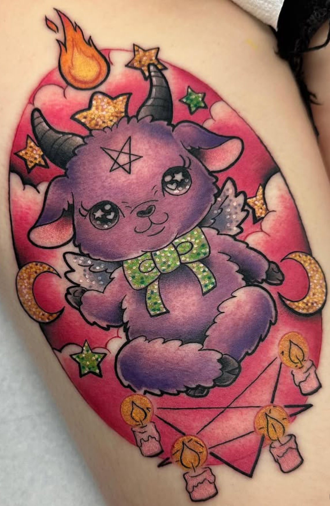 Female tattoo artist in North Park