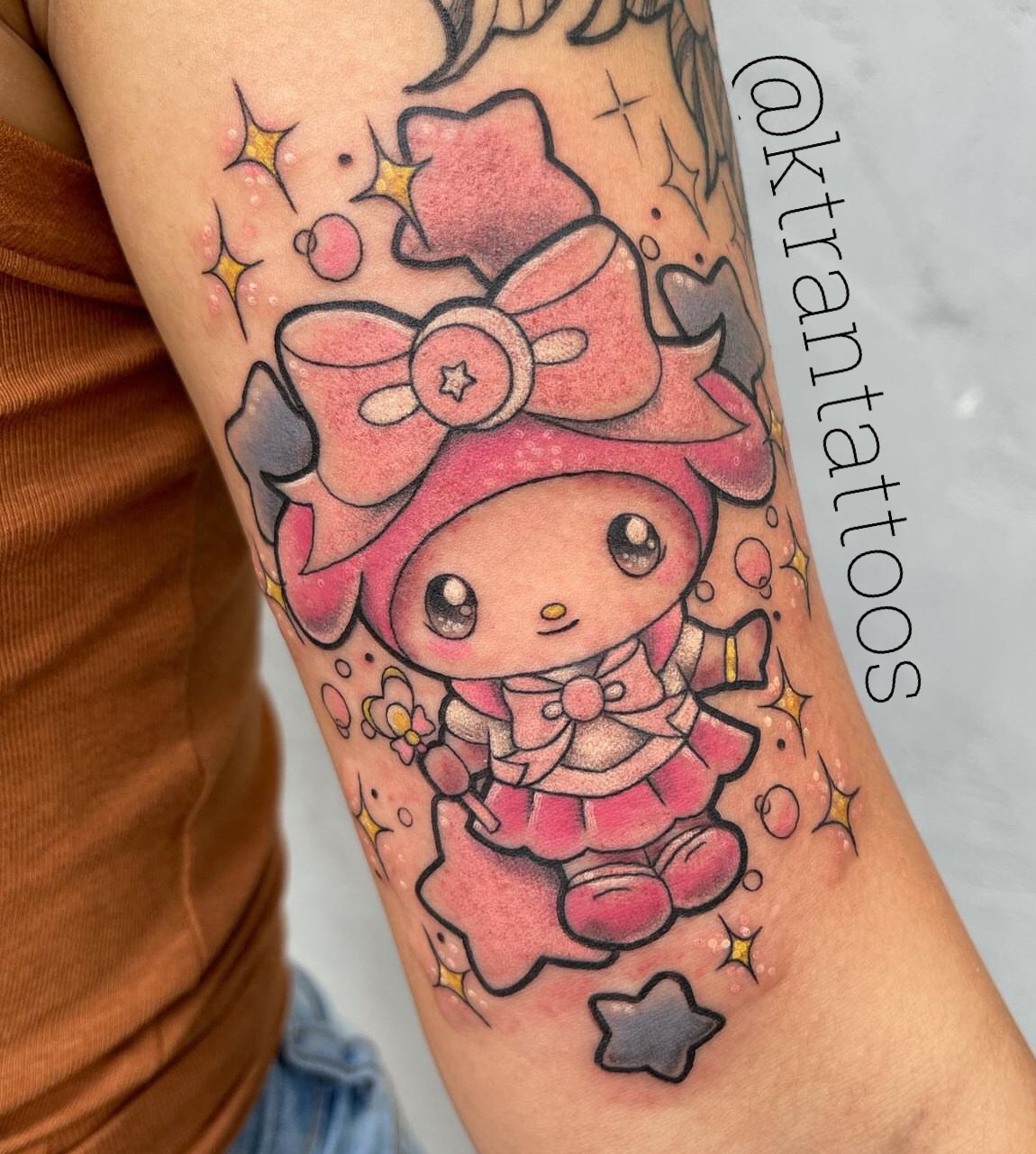 Sanrio tattoo artist in San Diego, CA