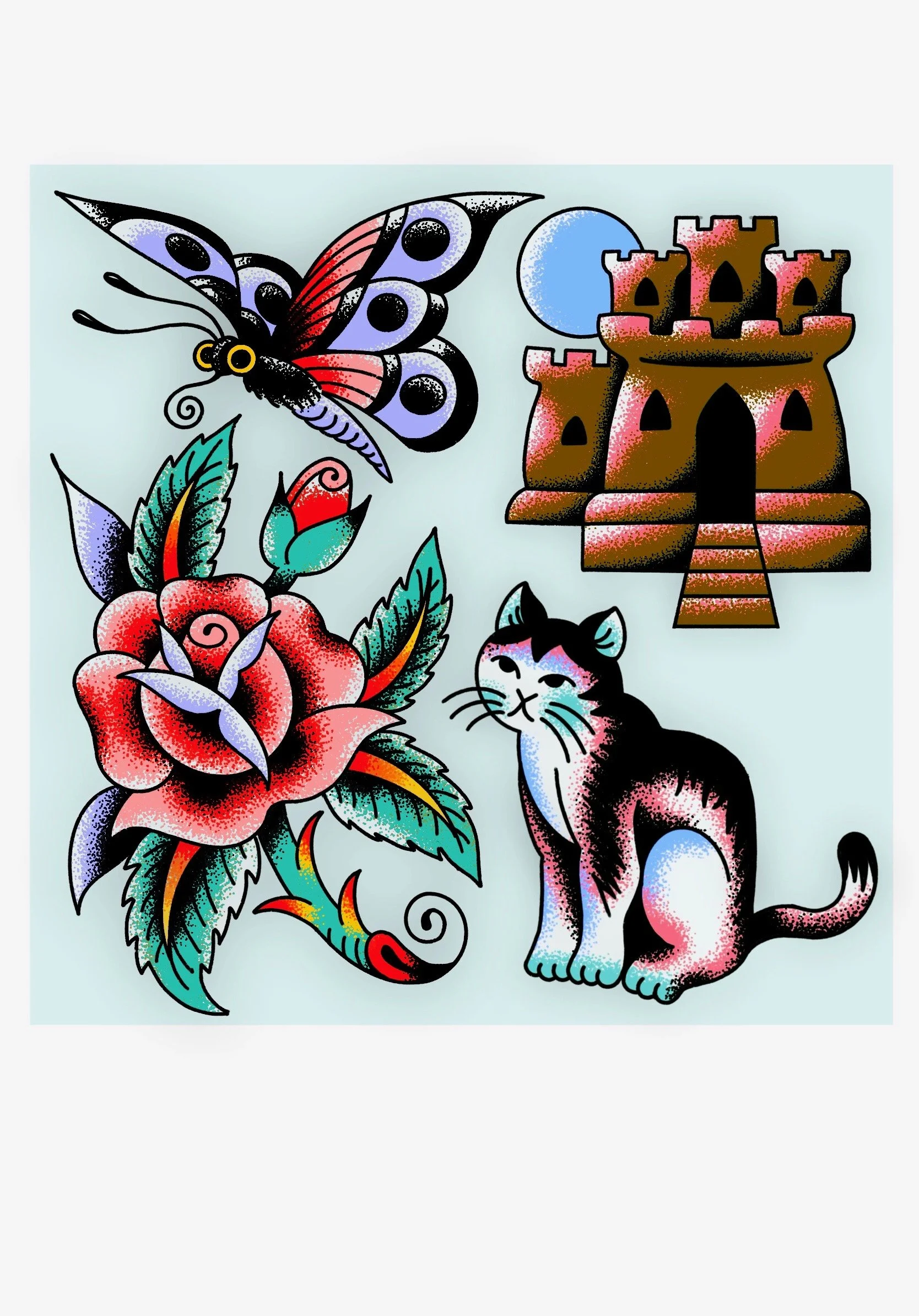Tattoo flash San Diego