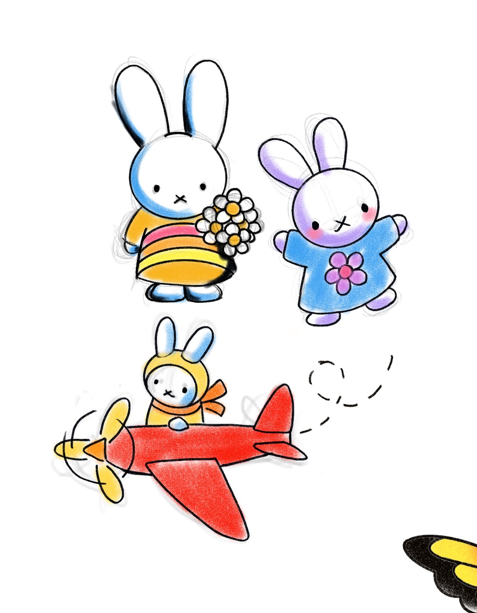 Cute tattoo flash in North Park San Diego