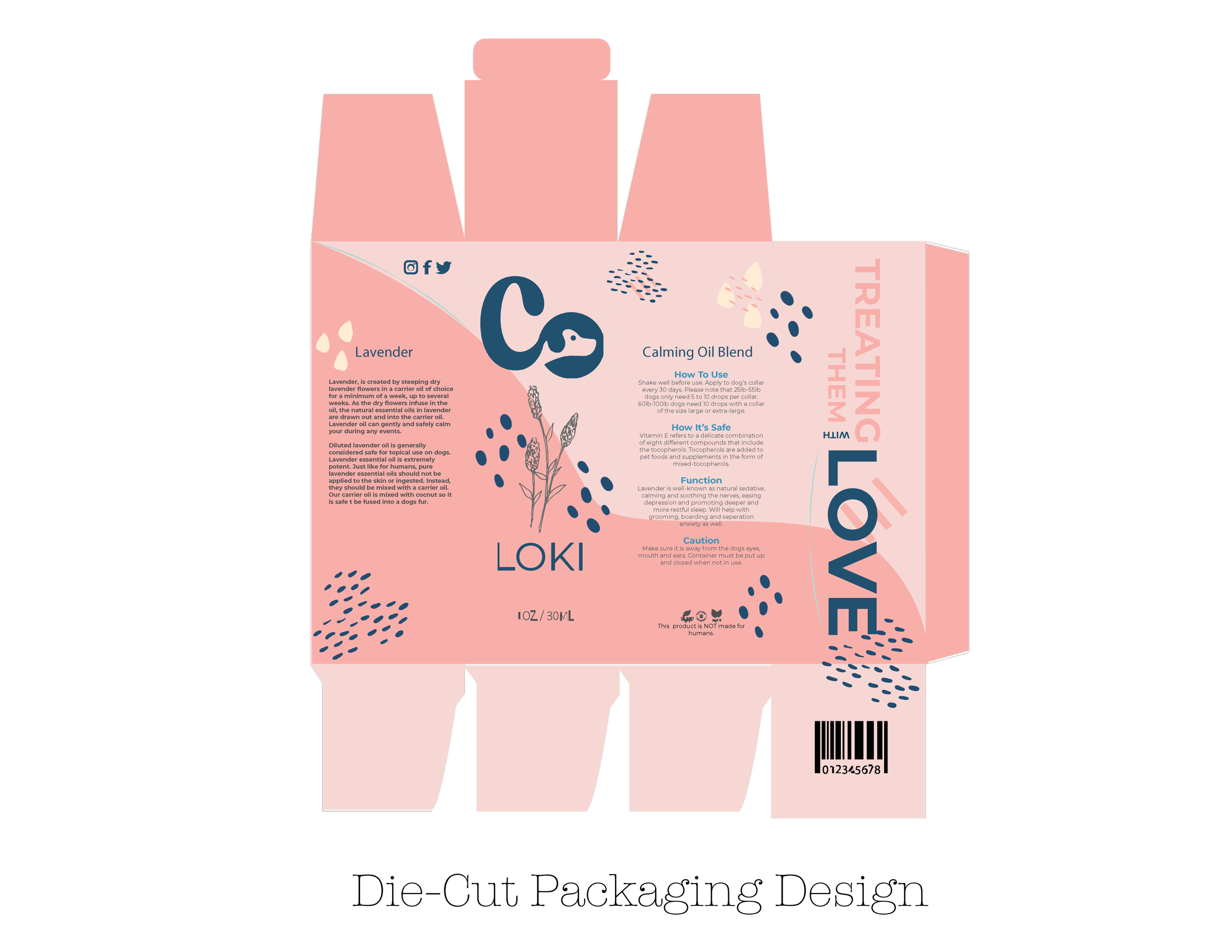  I was inspired by all the research, so I decided to create a product packaging design for each oil. My packaging design complements the brand very well. The design is all neutral and organic. I decided to name each of the oils Loki, Coco, and Sunny.