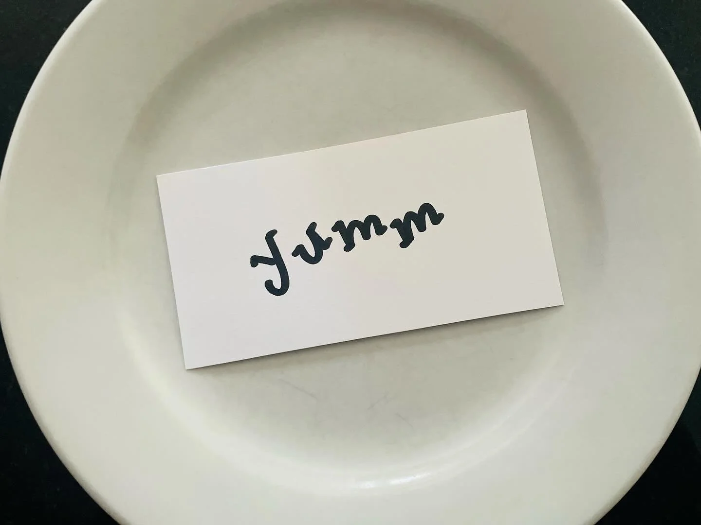 Yumm as I think about the special Greek pizza I thoroughly enjoyed yesterday evening. It had a white cheese base with mozzarella, fig spread, shaved prosciutto and topped with a fresh arugula salad with arugula, olive oil, and lemon.

Also yumm for t