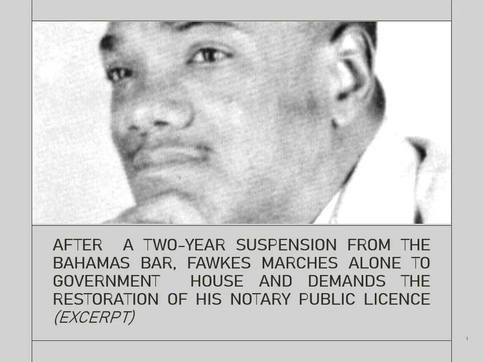 Fawkes Demands Restoration of his Notary Public License