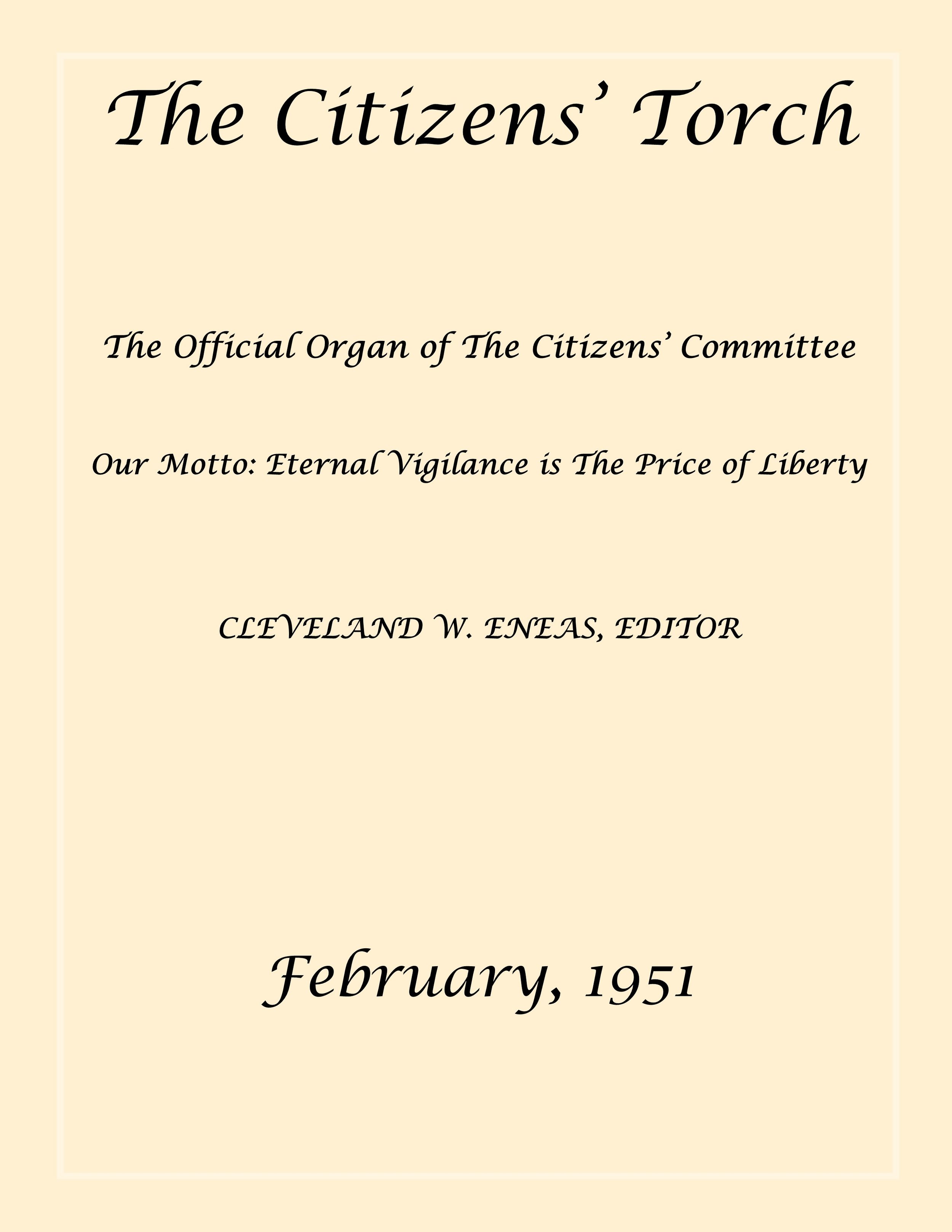The Citizens Committee