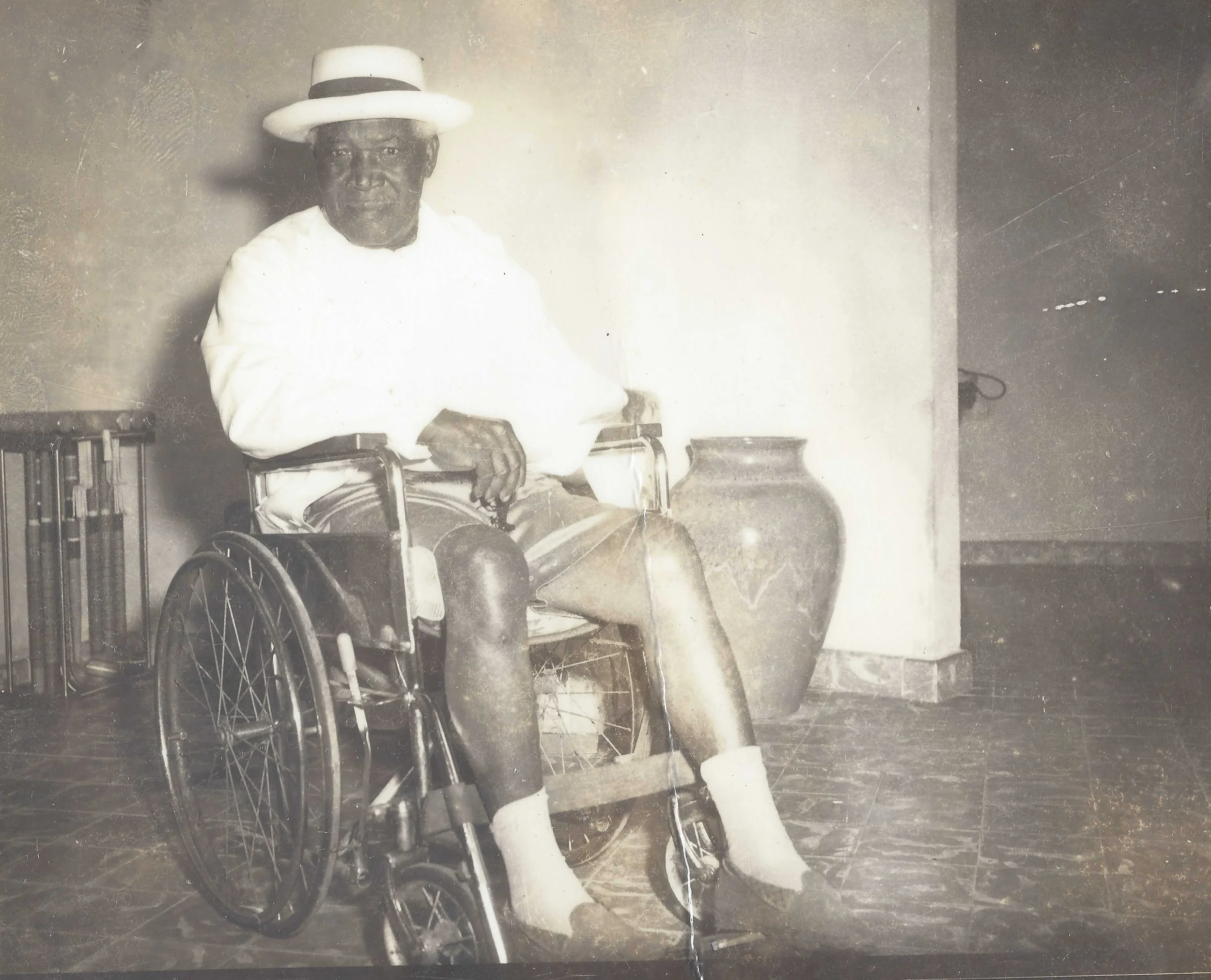 Leon Walton Young Writes a Letter to Randol Fawkes After the Suspension from the Bahamas Bar