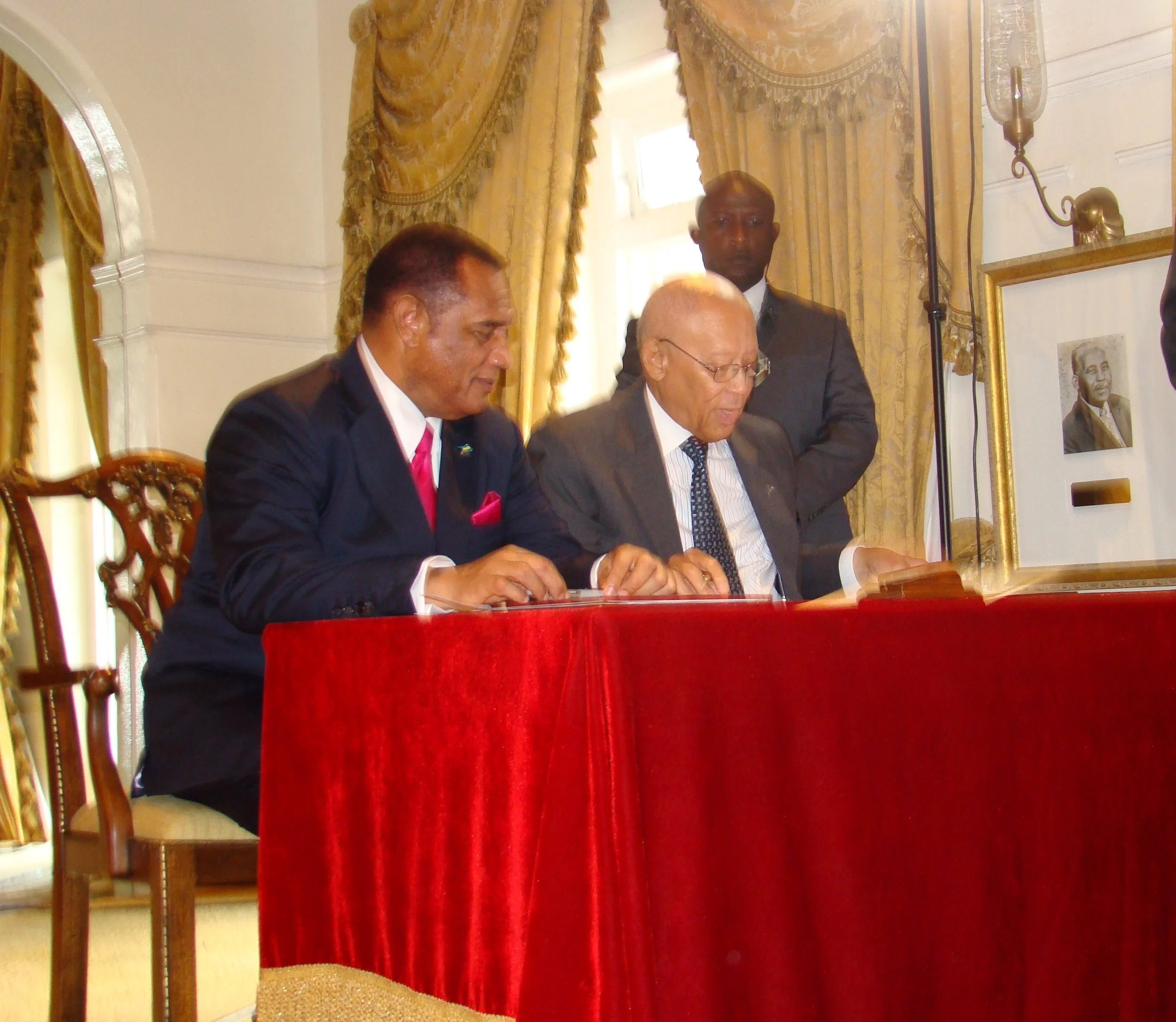 The+Honourable+Perry+G.+Christie,+Prime+Minister+and+His+Excellency,+Sir+Arthur+Foulkes+Governor+General+-+Copy.JPG