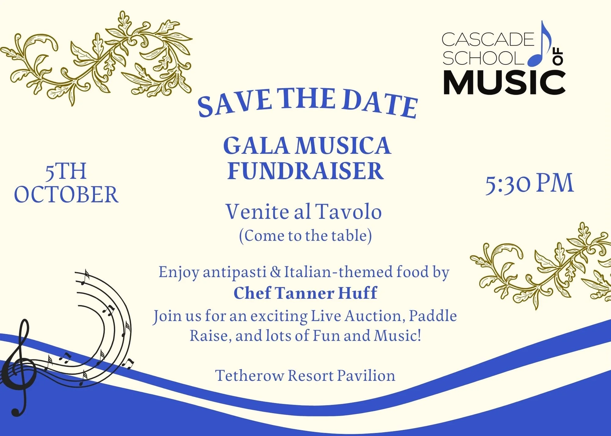 Gala Musica Fundraiser