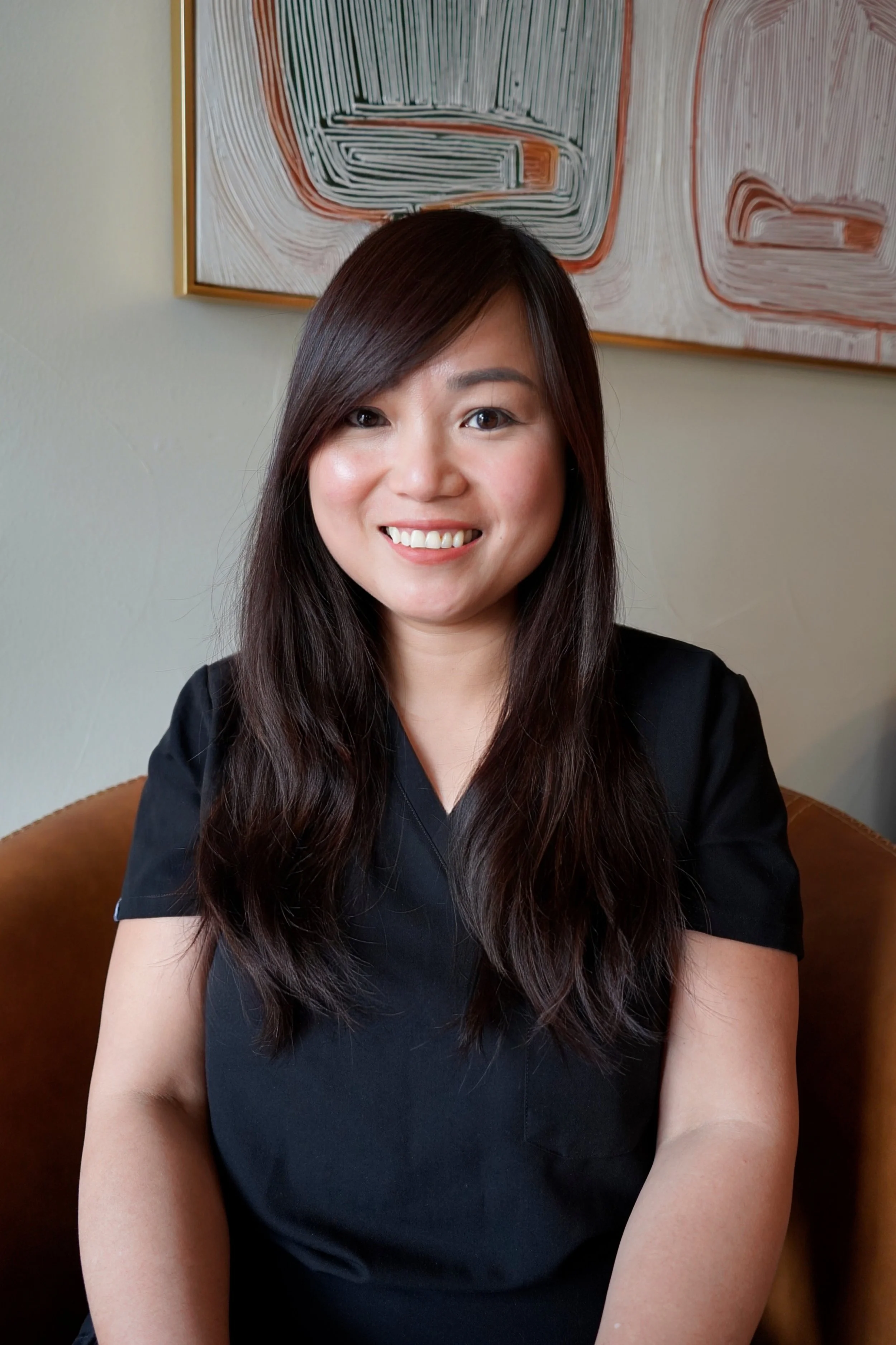 Anna Nguyen, treatment specialist at Elysian Head Spa in Austin, Texas