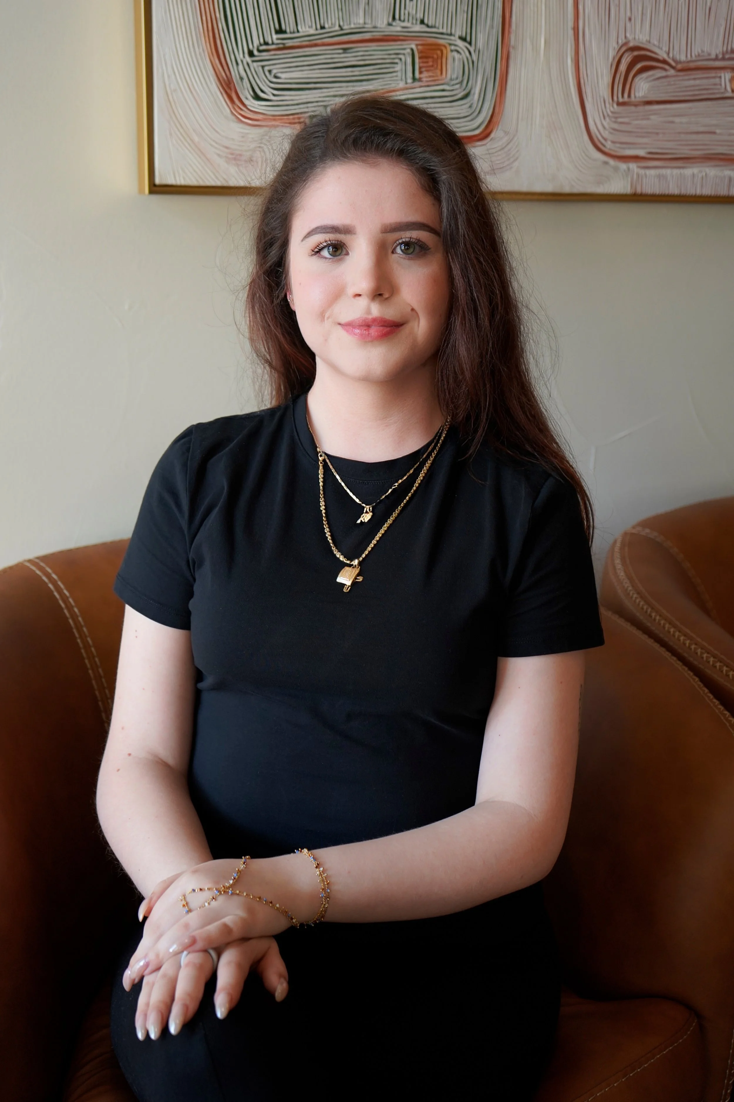 Roxanna Kucewicz, client care specialist at Elysian Head Spa in Austin, Texas