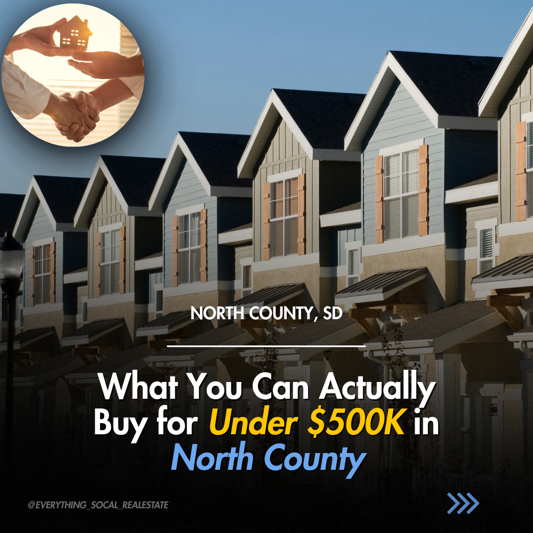 What You Can Actually Buy for Under $500K in North County San Diego