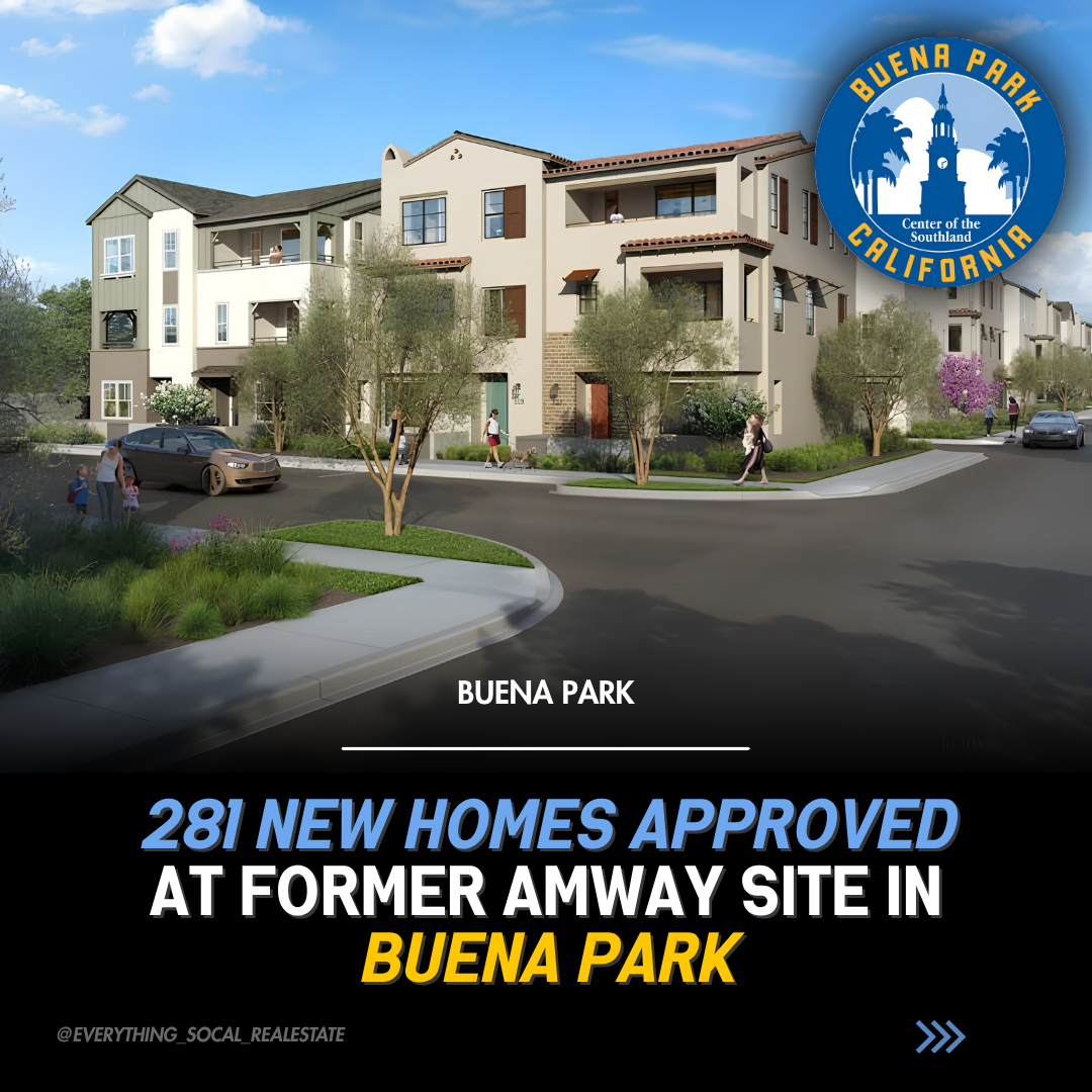 281 New Homes Approved at Former Amway Campus in Buena Park