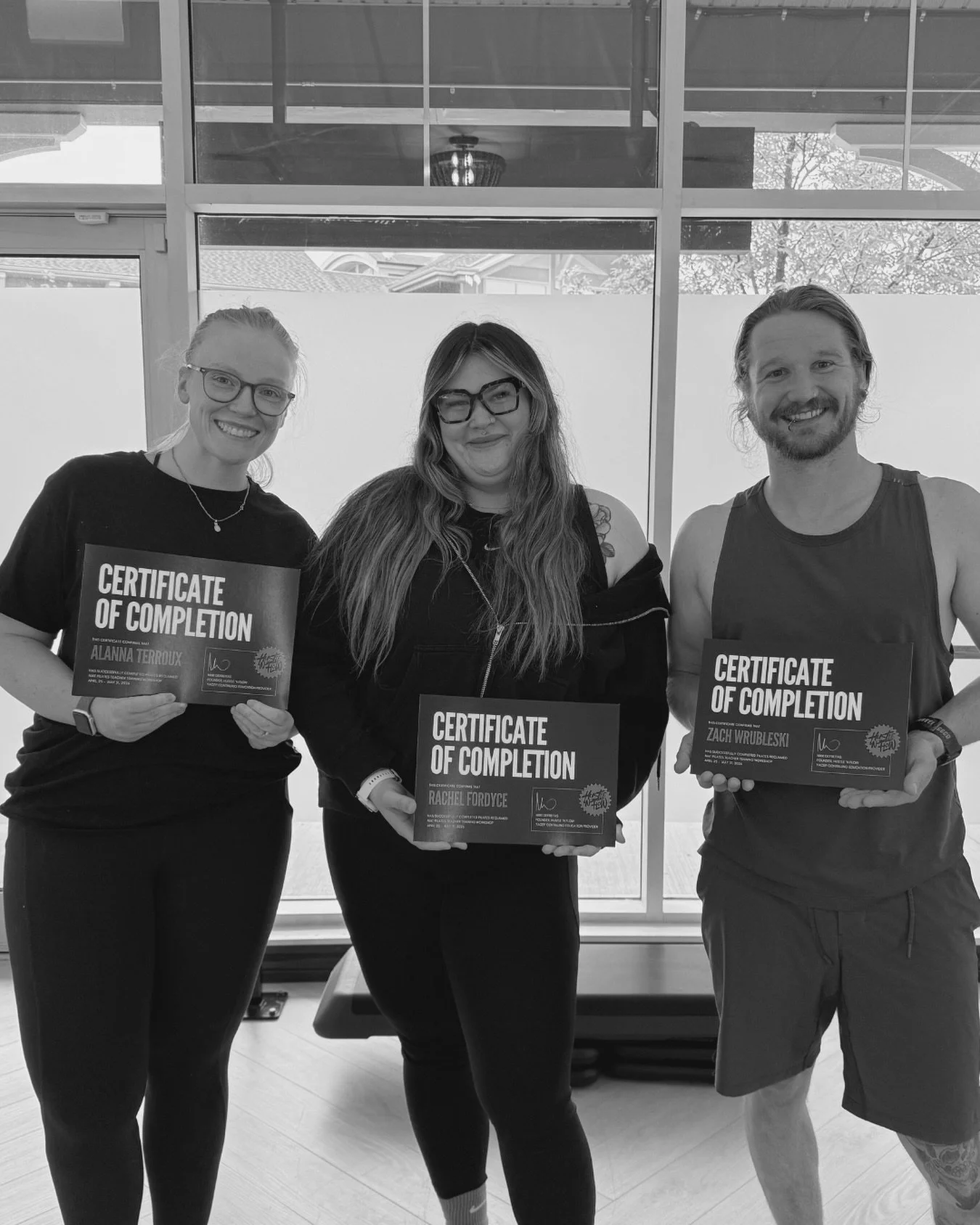 THEY DID IT! 🎓 Congratulations to our recent Pilates Reclaimed grads! 

I am SOOO frickin proud of these three! Not only have they crushed 4 weekends of Pilates Reclaimed, but they&rsquo;ve all also been huge supporters of HNF and have become amazin