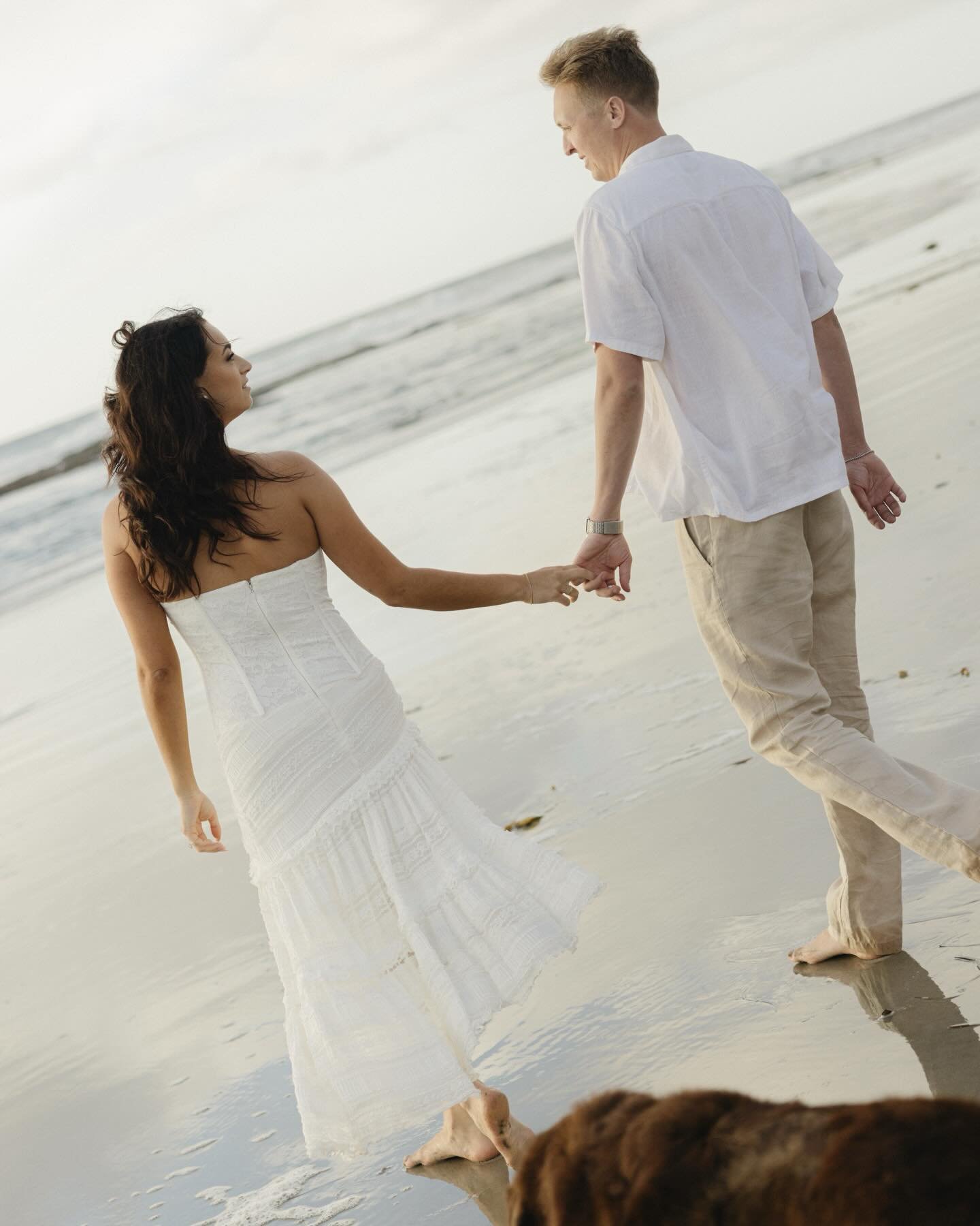 A little San Diego running around with Rachel &amp; Jacob and their sweet pup, soaking it all in before their Northern California wedding this fall. 
.
.
.
#mauiphotographer #encinitasphotographer #mauielopementphotographer #waileaphotographer #sandi
