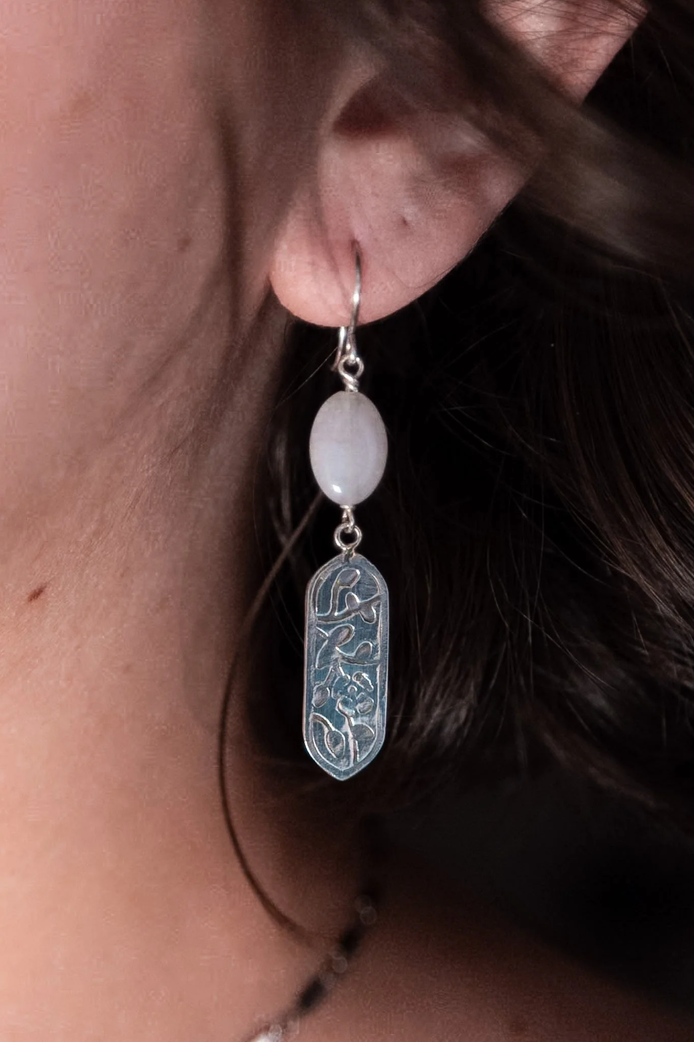 Ohrringe Art Nouveau