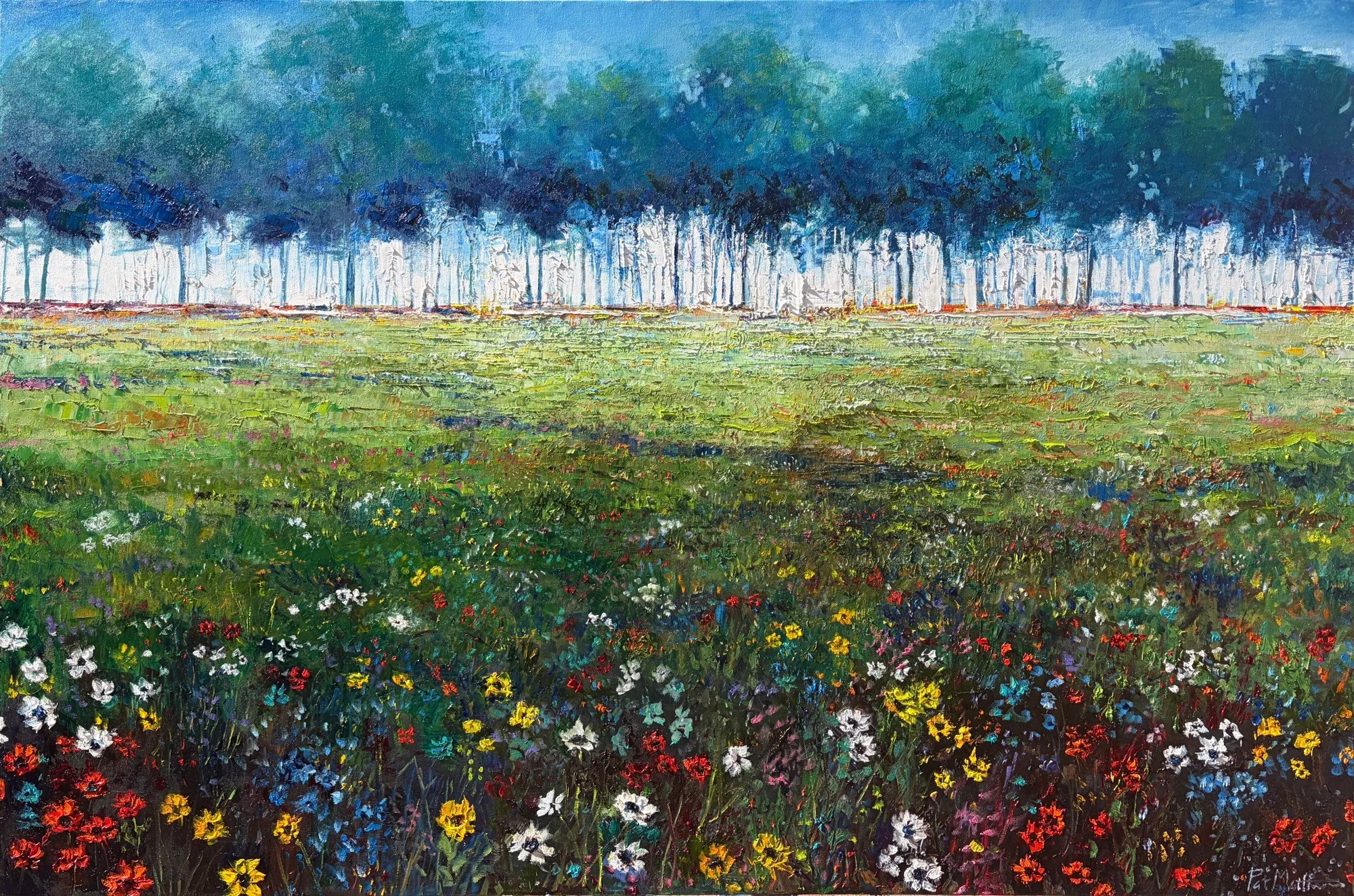 Springtime Harmony ( 48" x 72" ) $21,000.00