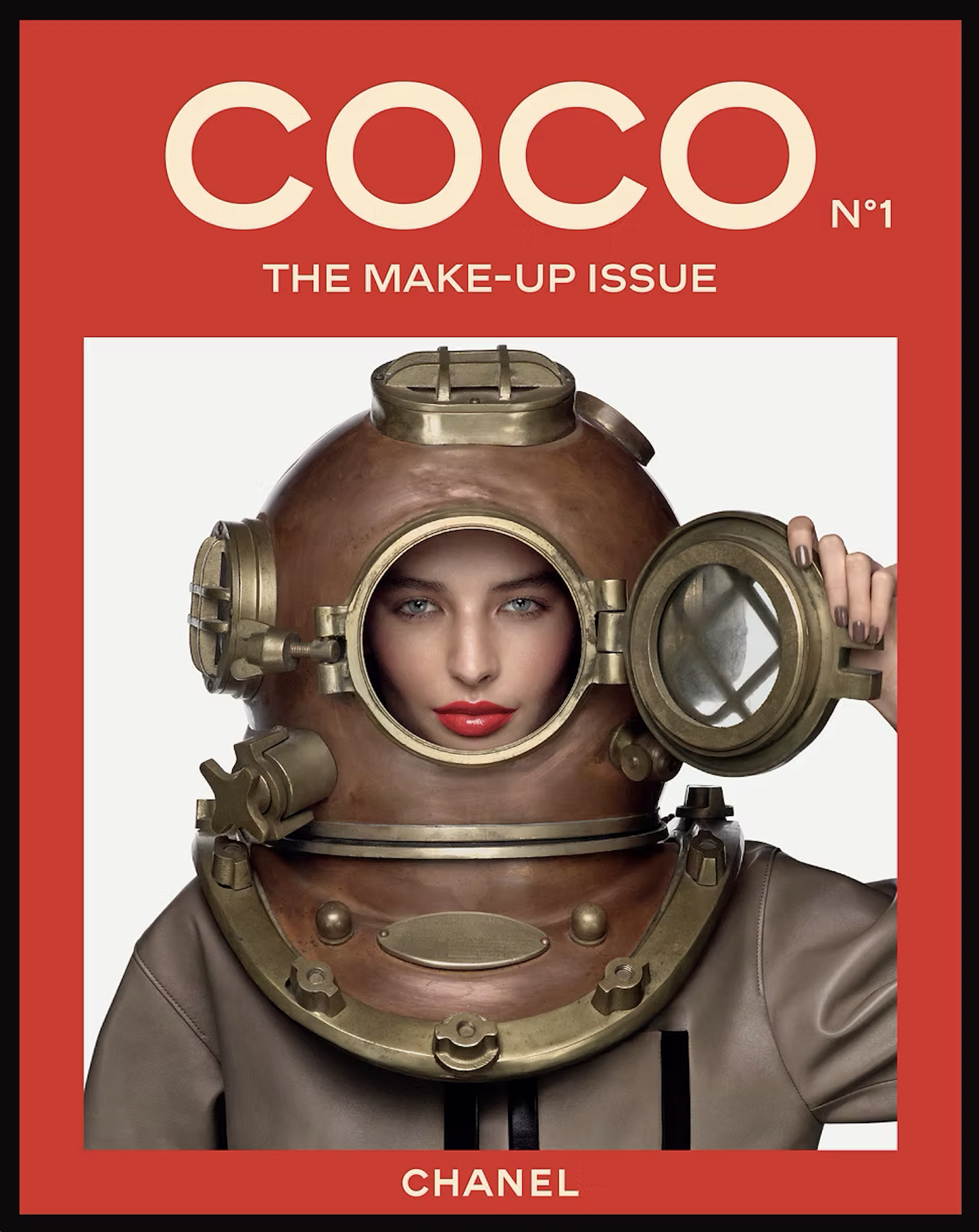 Chanel's Coco is a print magazine built entirely around makeup, eight different covers deep, treating beauty as worthy of its own glossy rather than a few pages in someone else's.