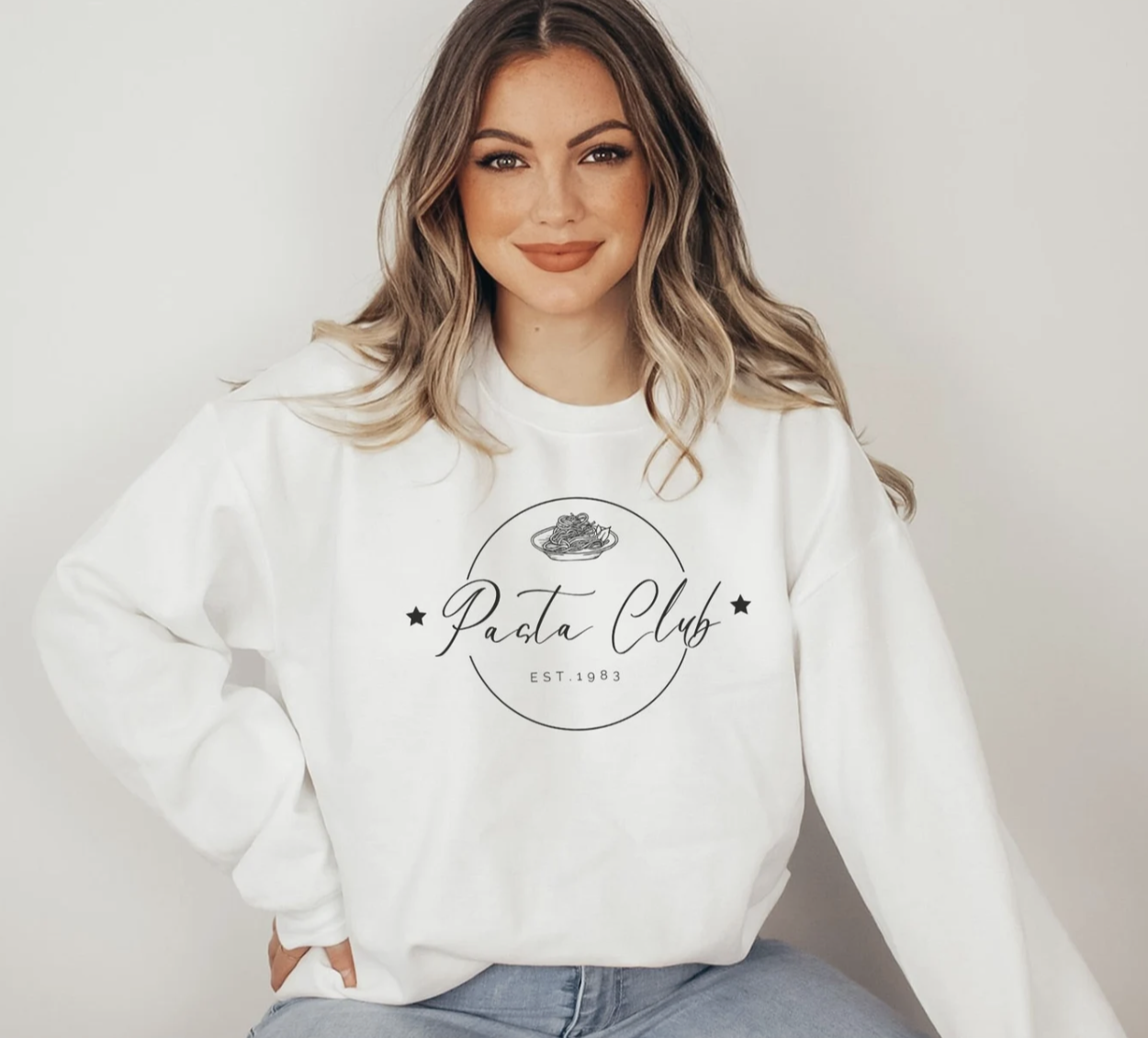 Pasta Club Sweatshirt, $48