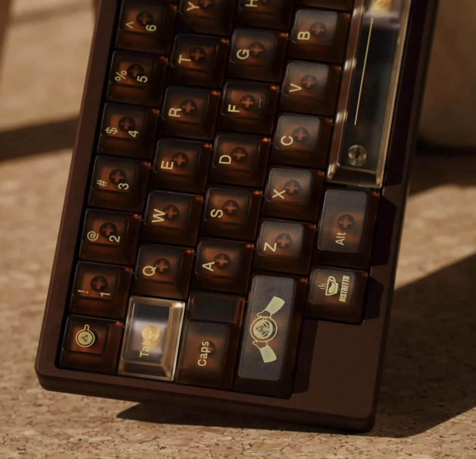 Transparent Keycaps, $25