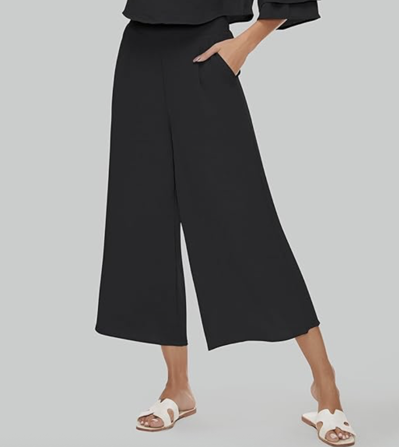 Black Bell Pants
