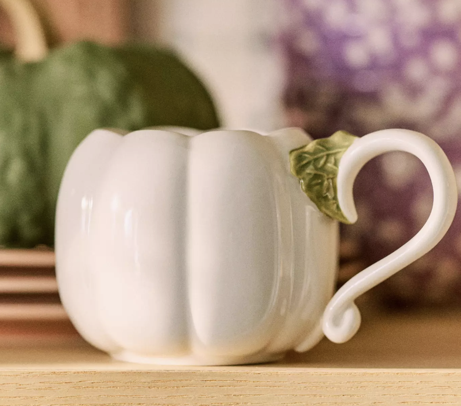 Pumpkin Glazed Mug, $12