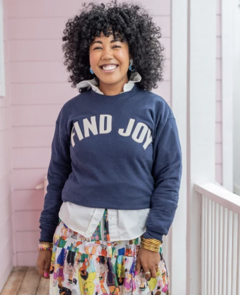 Find Joy Sweatshirt, $68