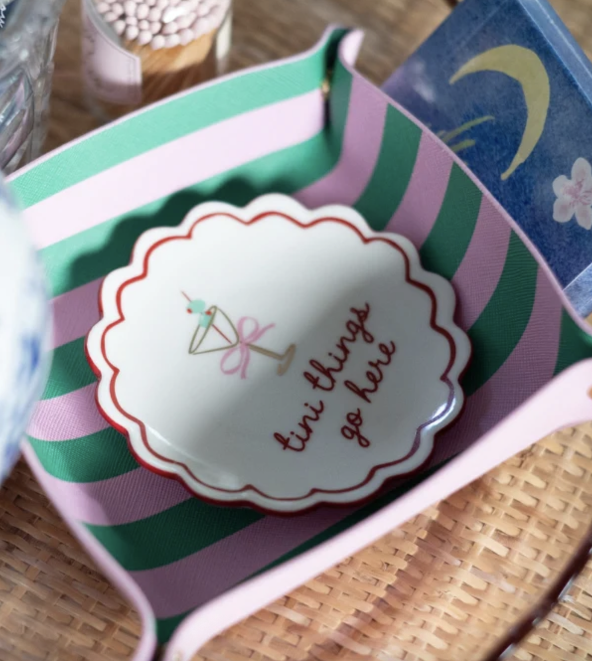 The Tini Trinket Tray, $17