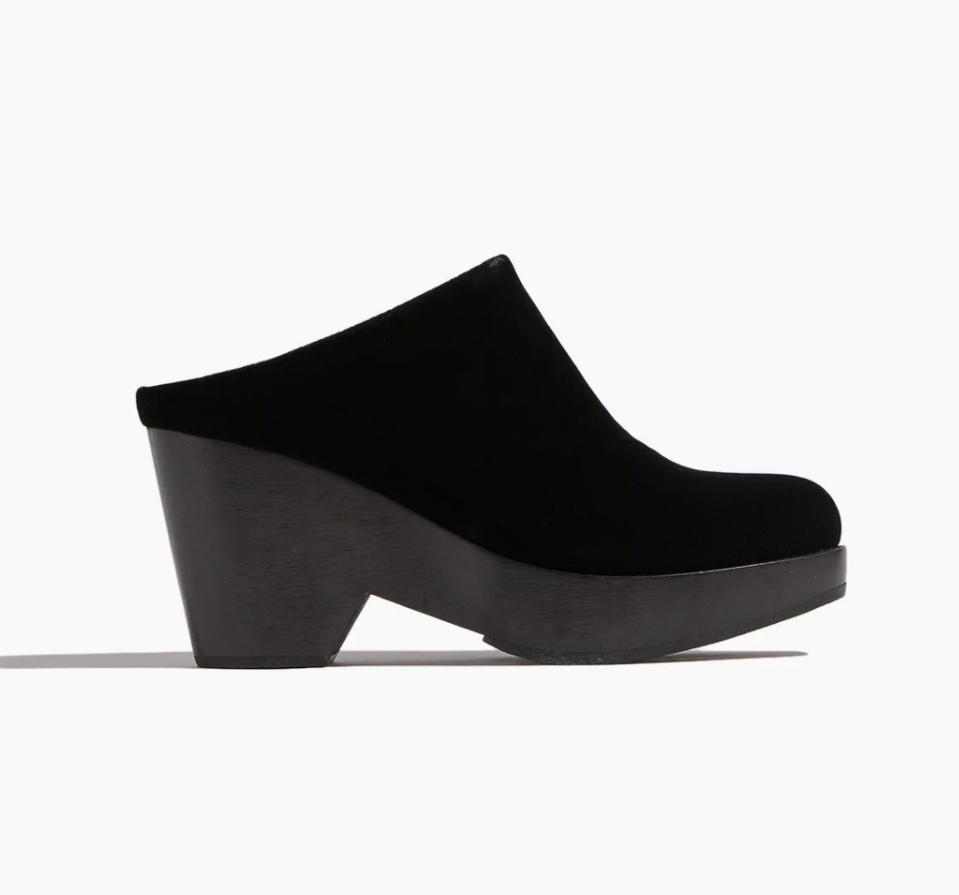 Gammon Clog in Black