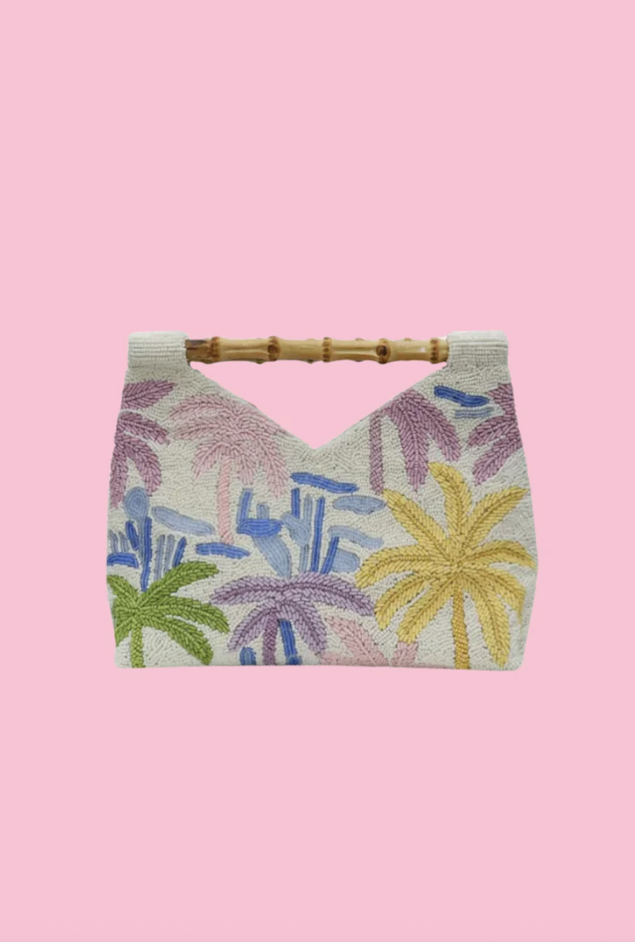 Ivory, Lime, Matte Bag, $180