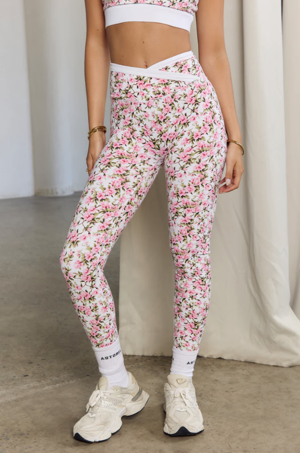 Crossover Legging - Fleur