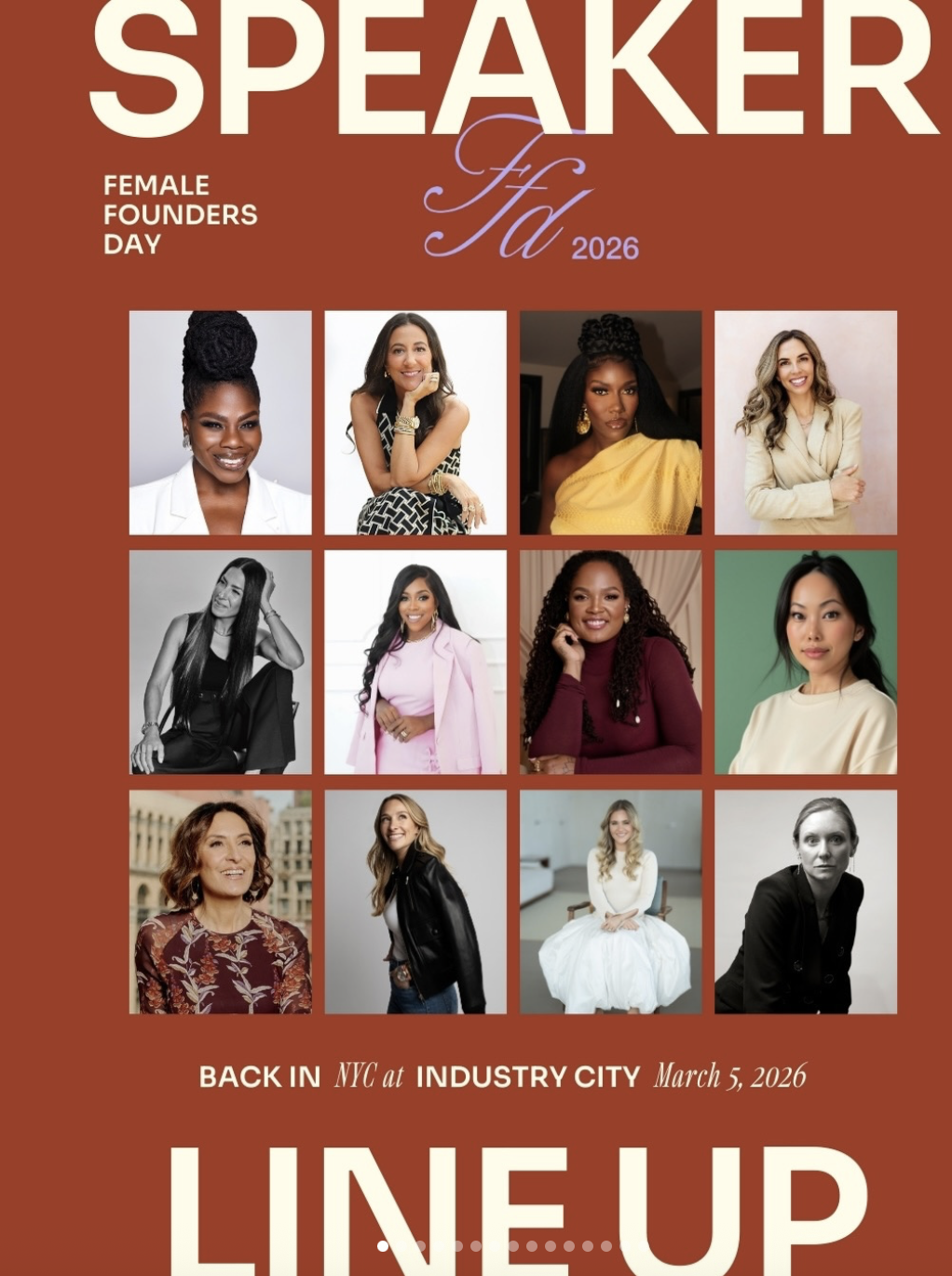 Female Founders Day - Brooklyn, NYC, March 5, 2026