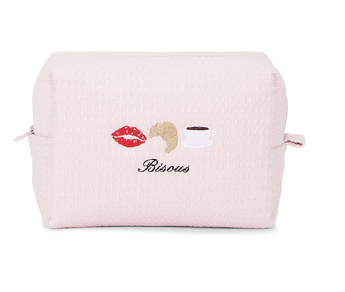 Bisous Waffle Pouch