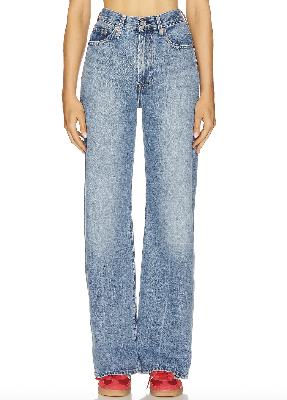 Ribcage Wide Leg Jeans $110