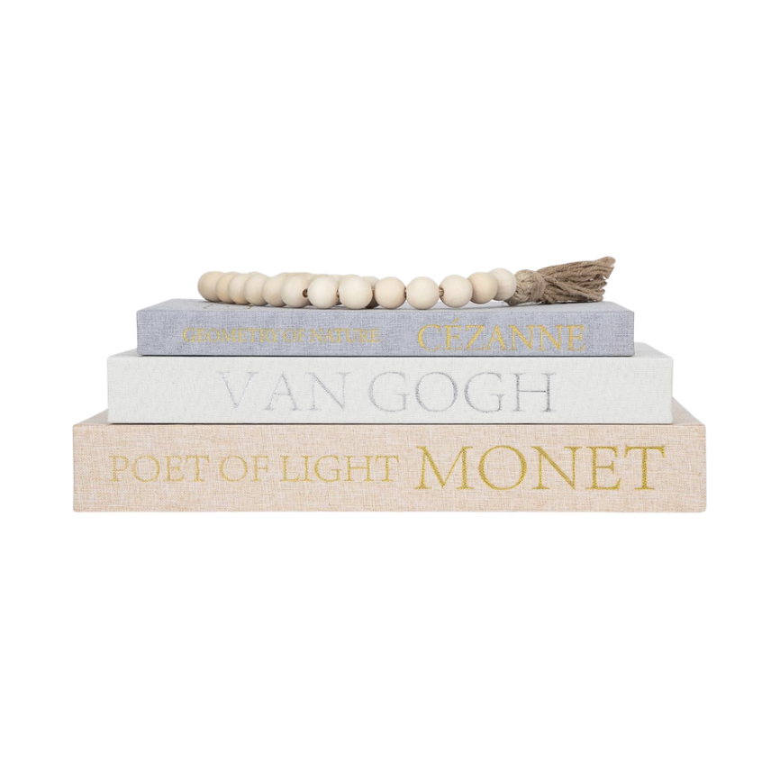 Faux Book Storage Set, $25