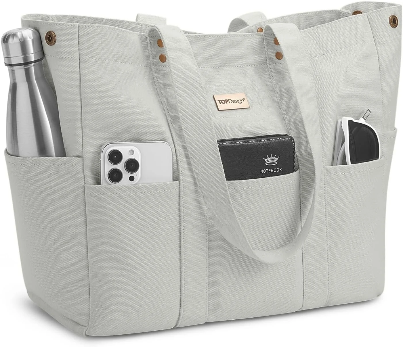 Large Canvas Tote, $22