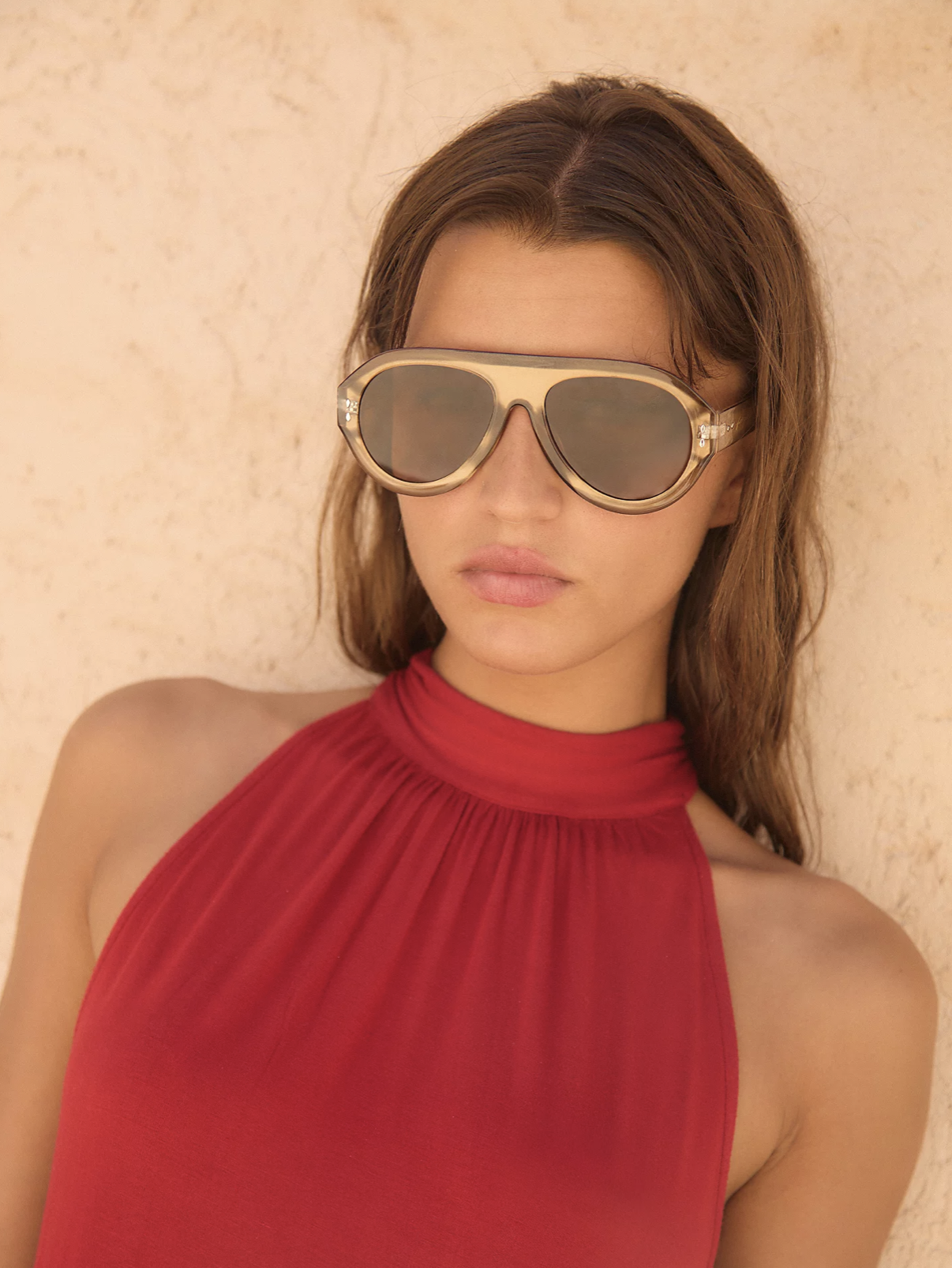 Cruise Oversized Aviator Sunglasses, $30