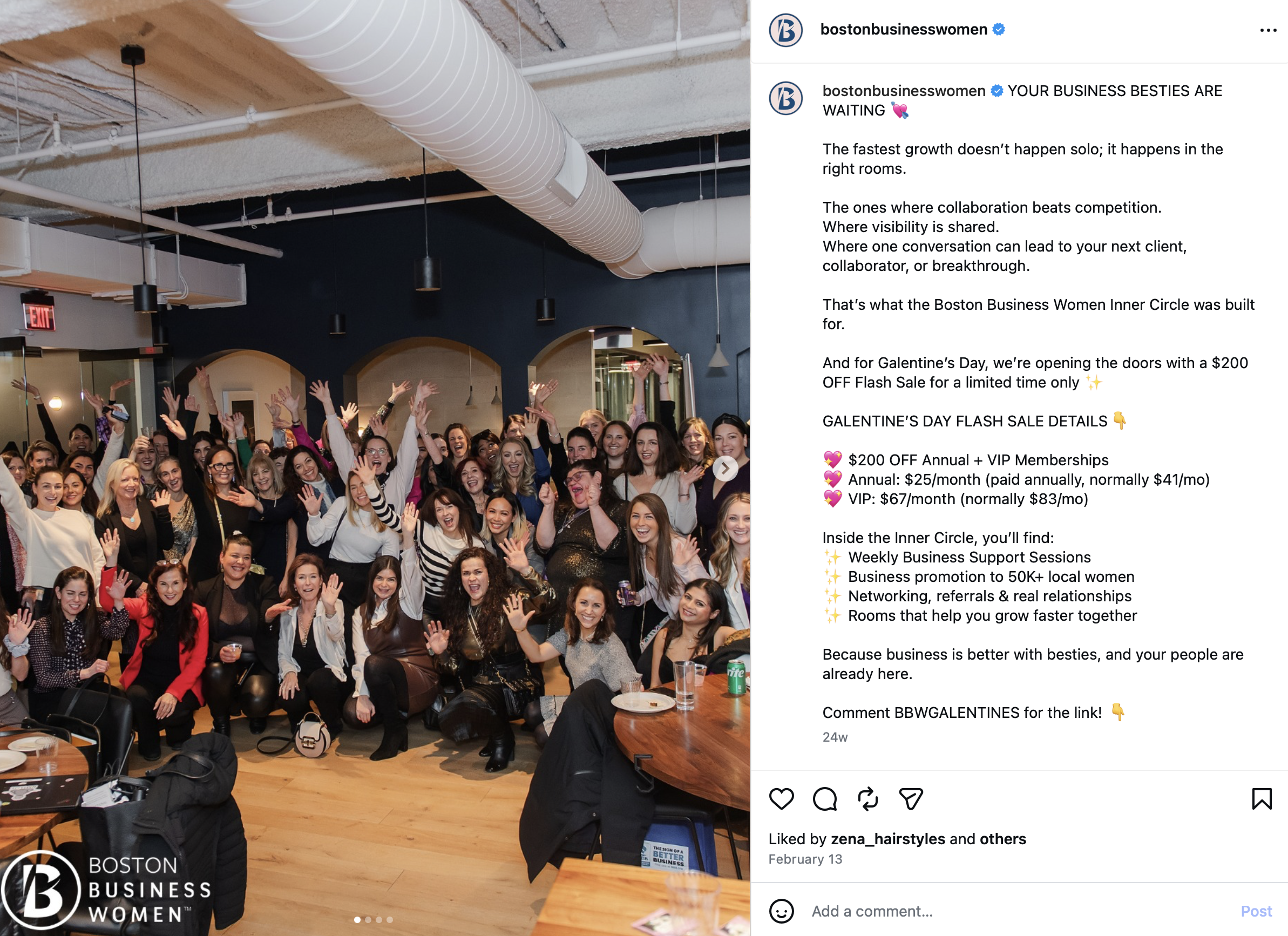 Boston Business Women