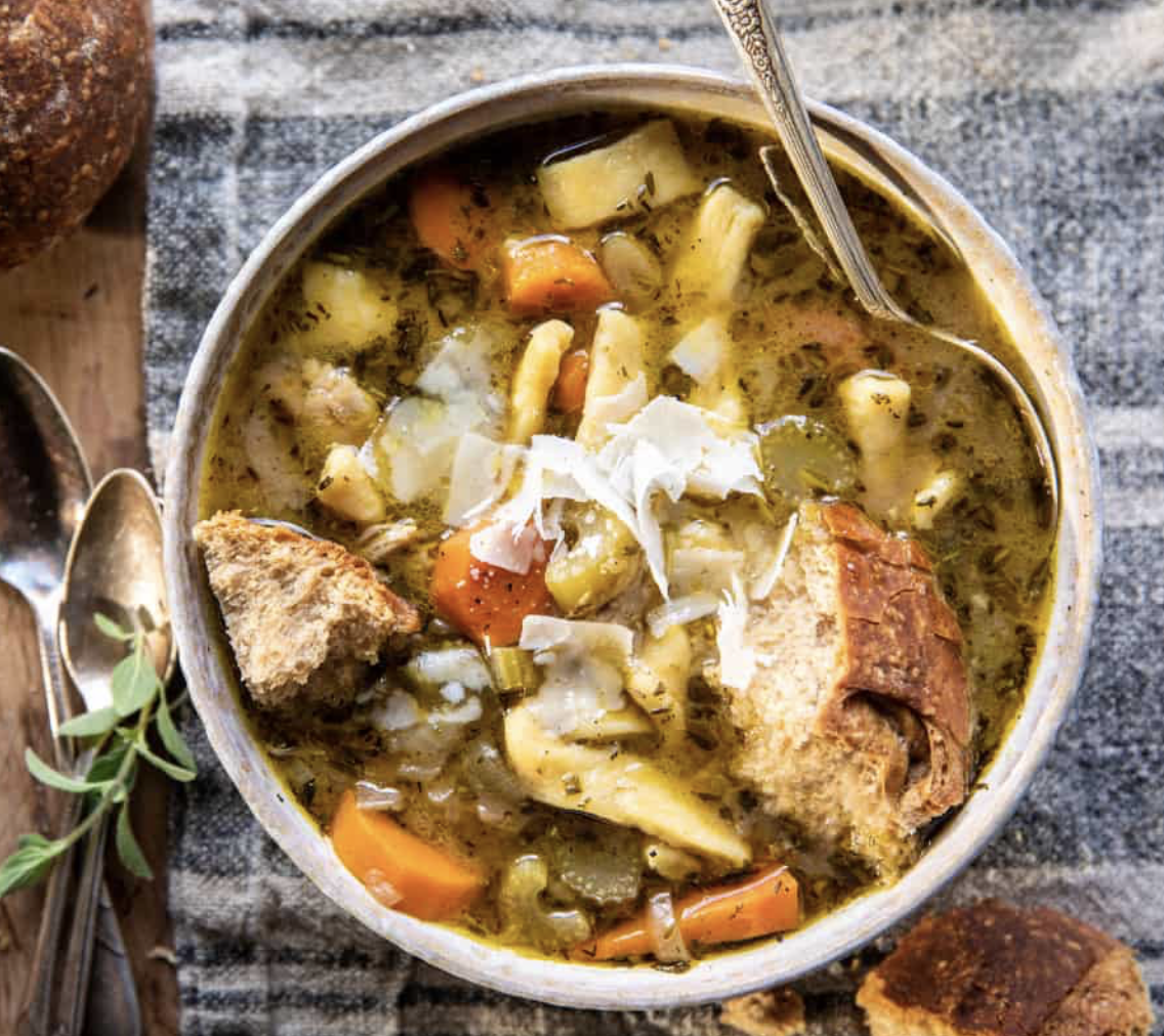 homestyle chicken soup