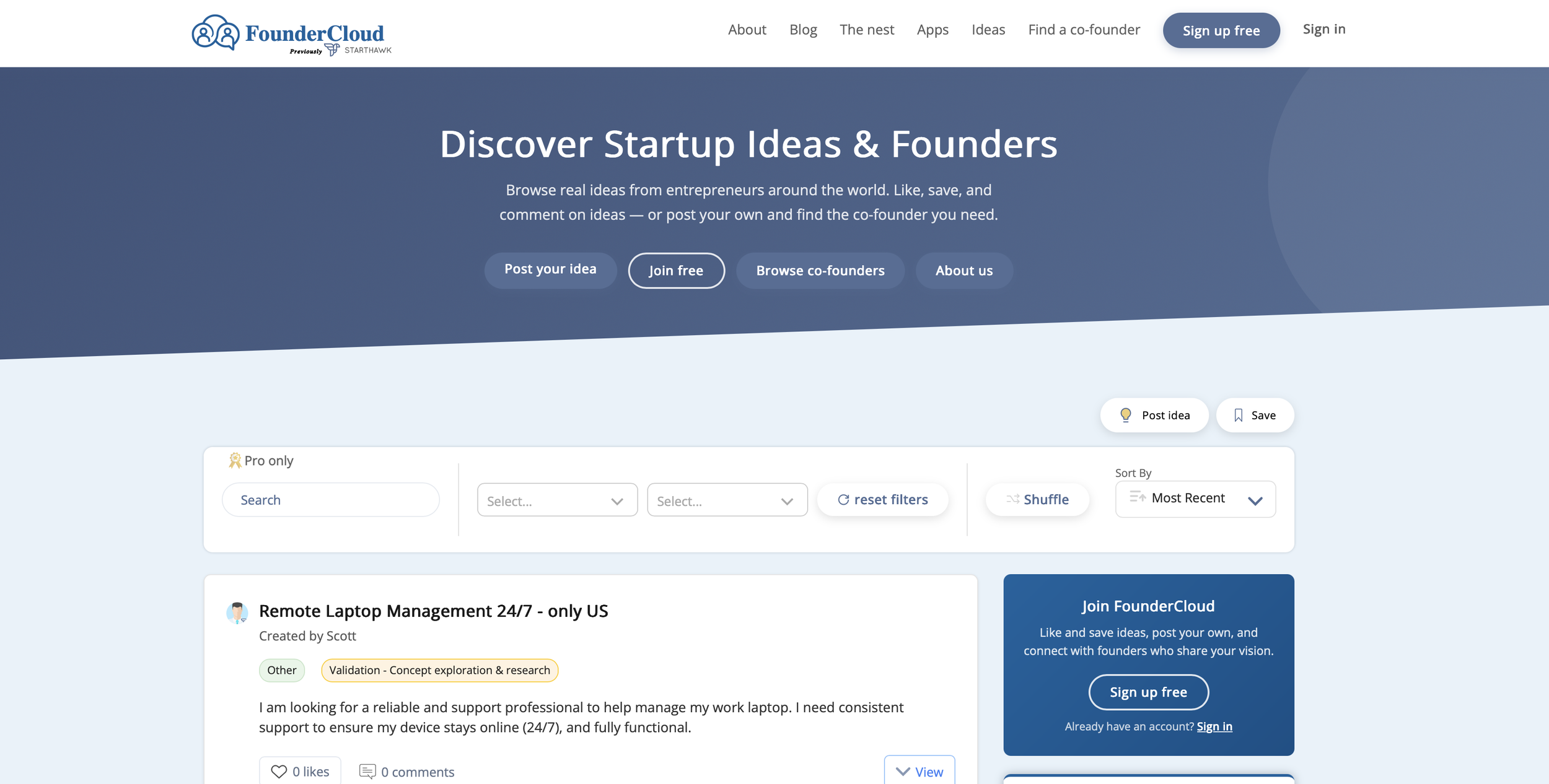 founder cloud