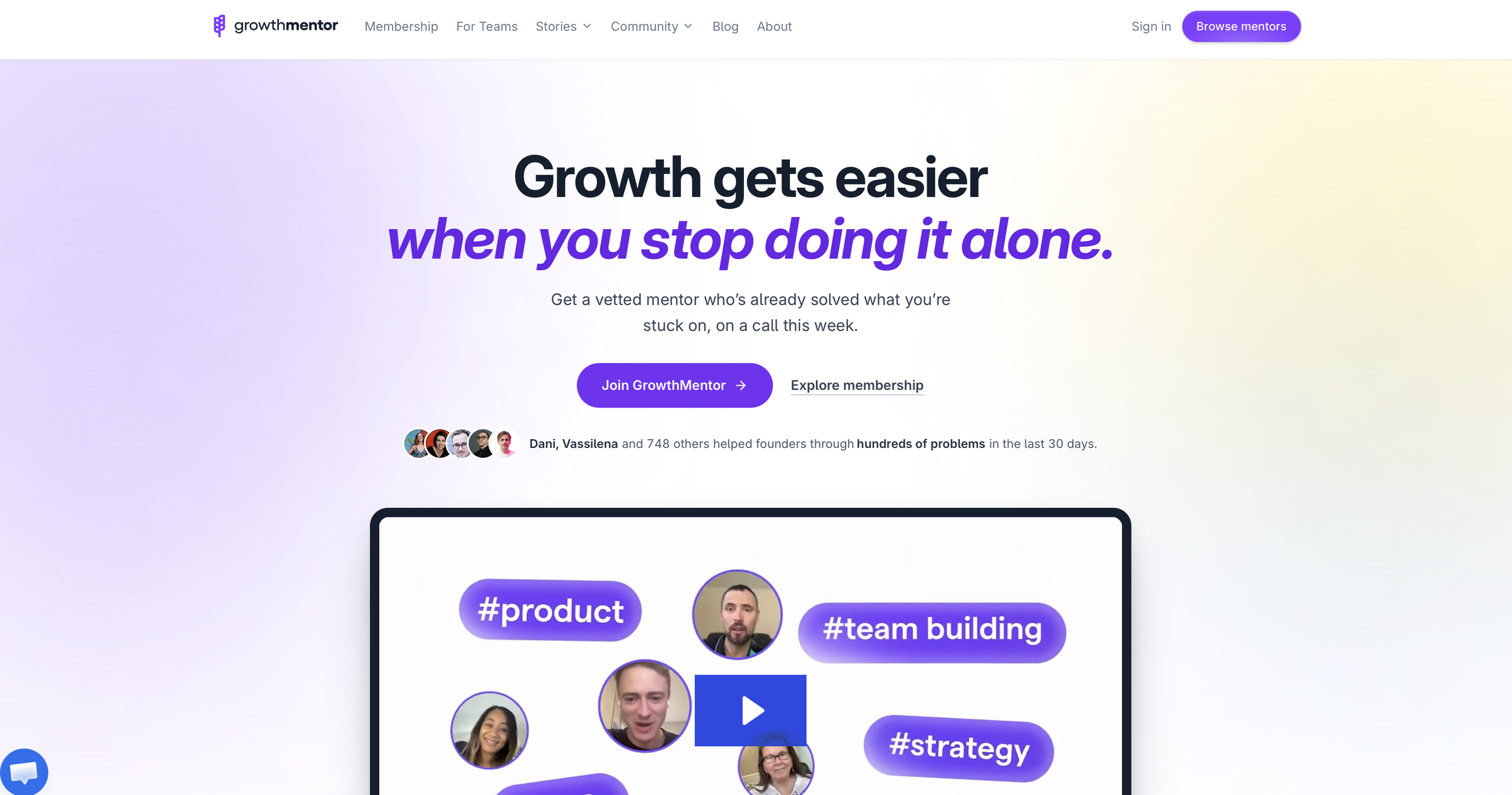 Growth Mentor