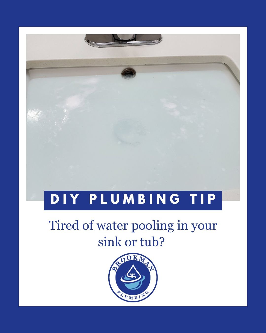 Tired of water pooling in your sink or tub? Here&rsquo;s a natural, plumber-approved way to keep your drains flowing:

🍋 &frac12; cup baking soda
💧 &frac12; cup vinegar
Let it fizz for 10&ndash;15 minutes, then flush with hot water.
Repeat monthly 