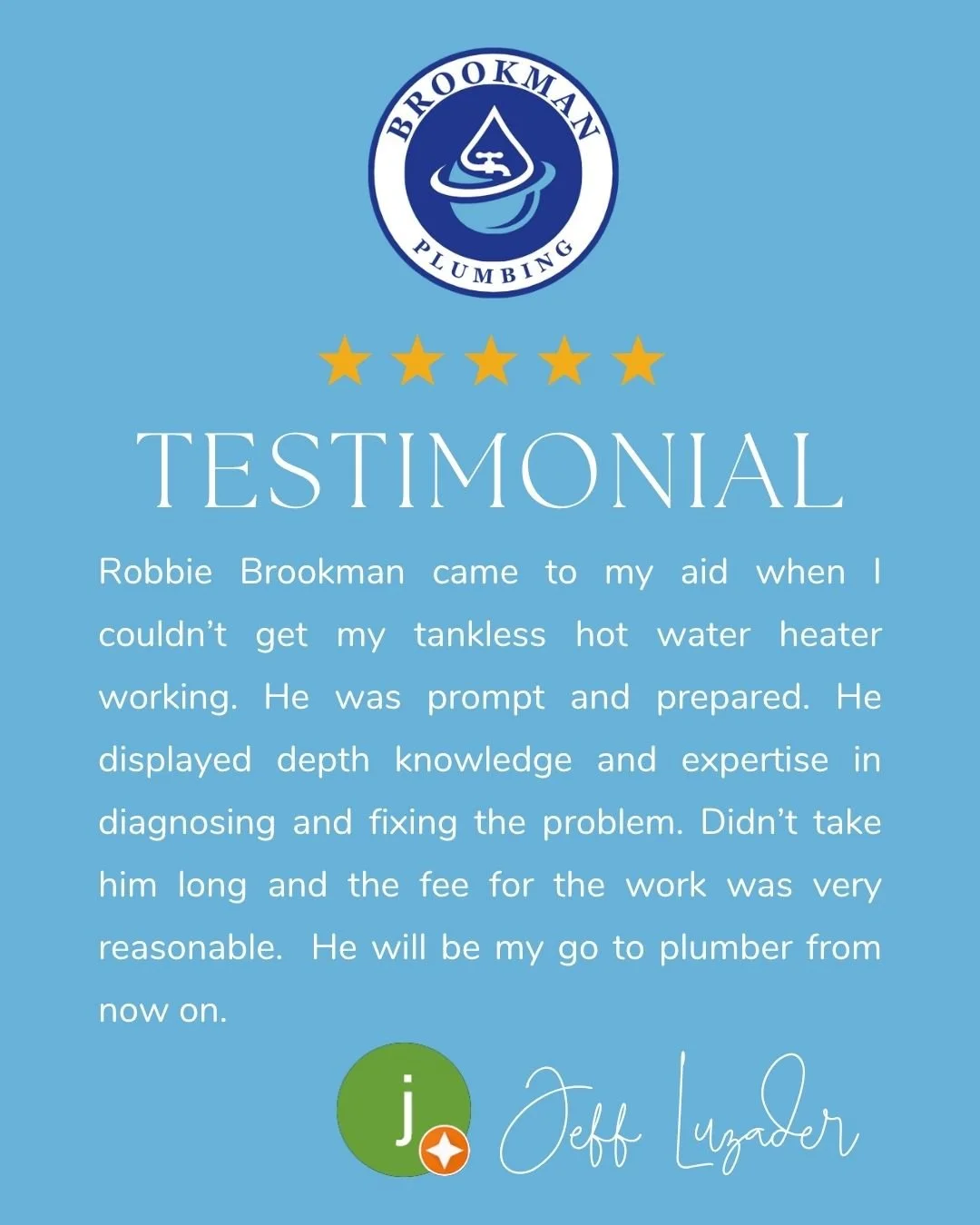 Honest advice. Expert work. No upsells.
When Jeff’s tankless water heater stopped working, we showed up ready to help. After a quick and knowledgeable diagnosis, the issue was fixed. No unnecessary work, no inflated costs, just the solution he