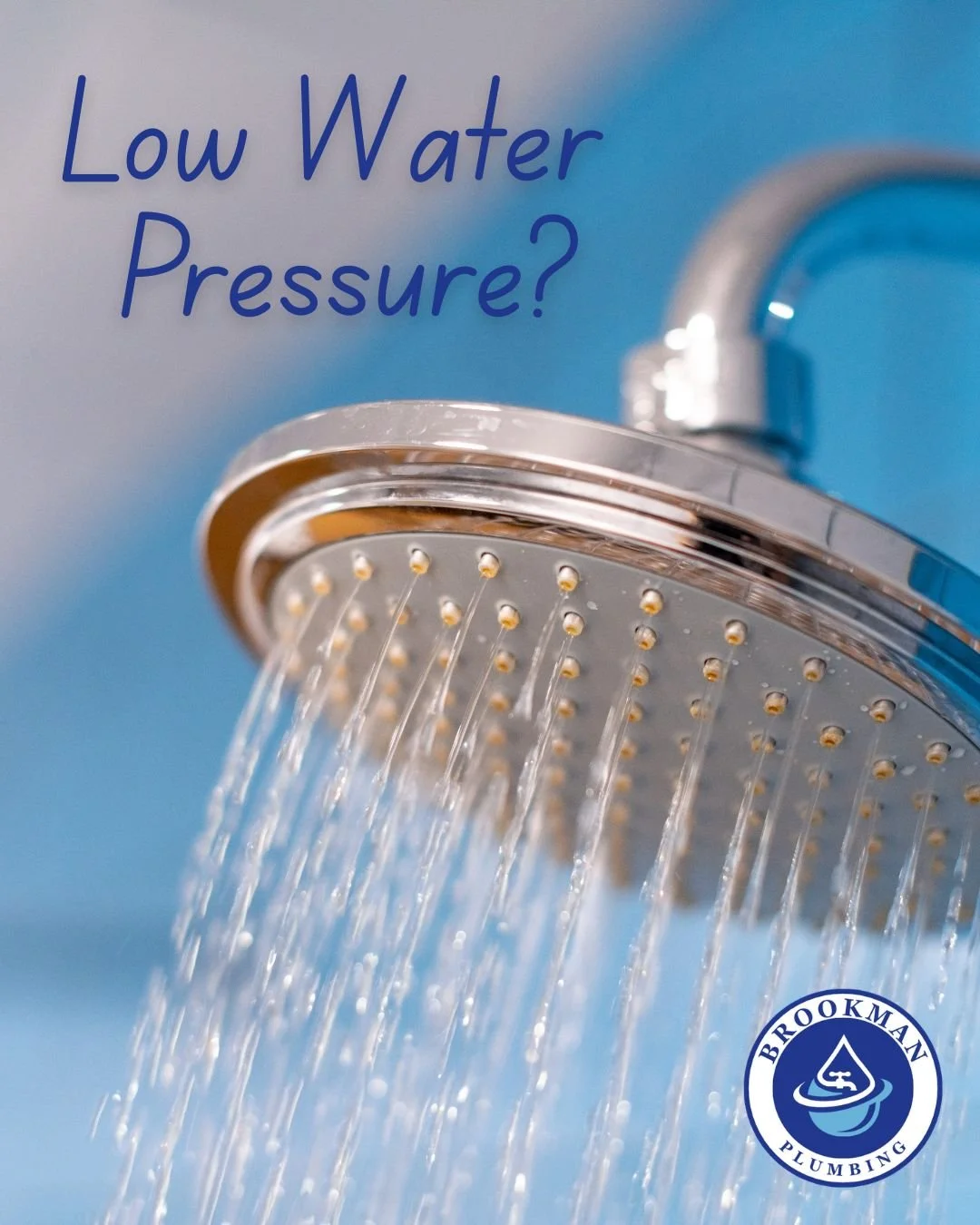 Low water pressure? It isn&rsquo;t always the city supply. Sometimes the issue is right at the fixture.

Mineral buildup inside a showerhead, debris in an aerator, or a worn valve can all affect the pressure you feel every day.

If your shower has sl